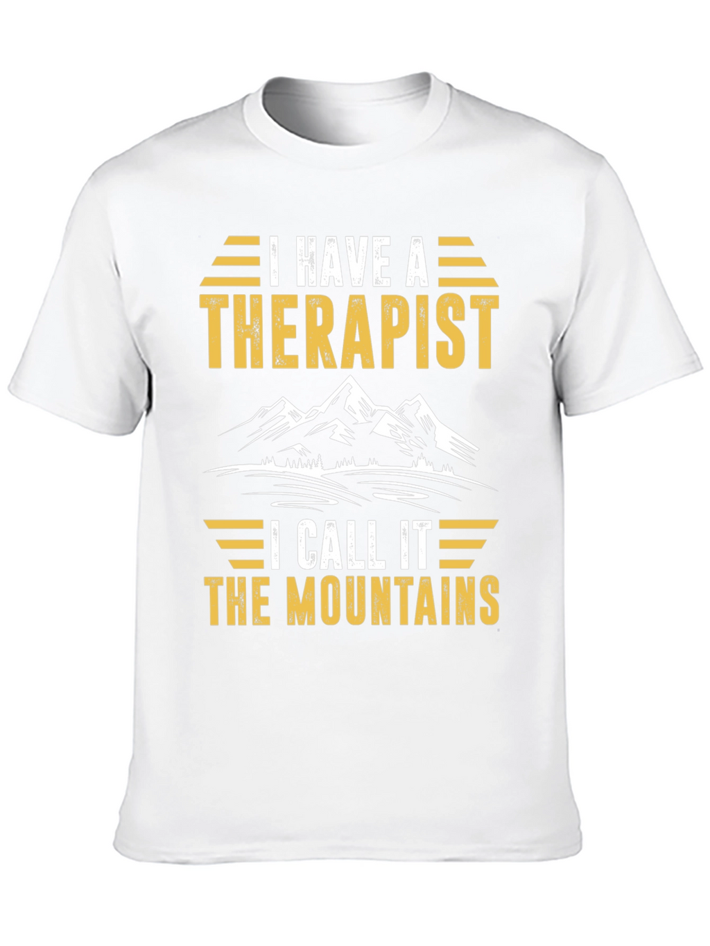 I Have A Therapist Mountains Graphic Tee