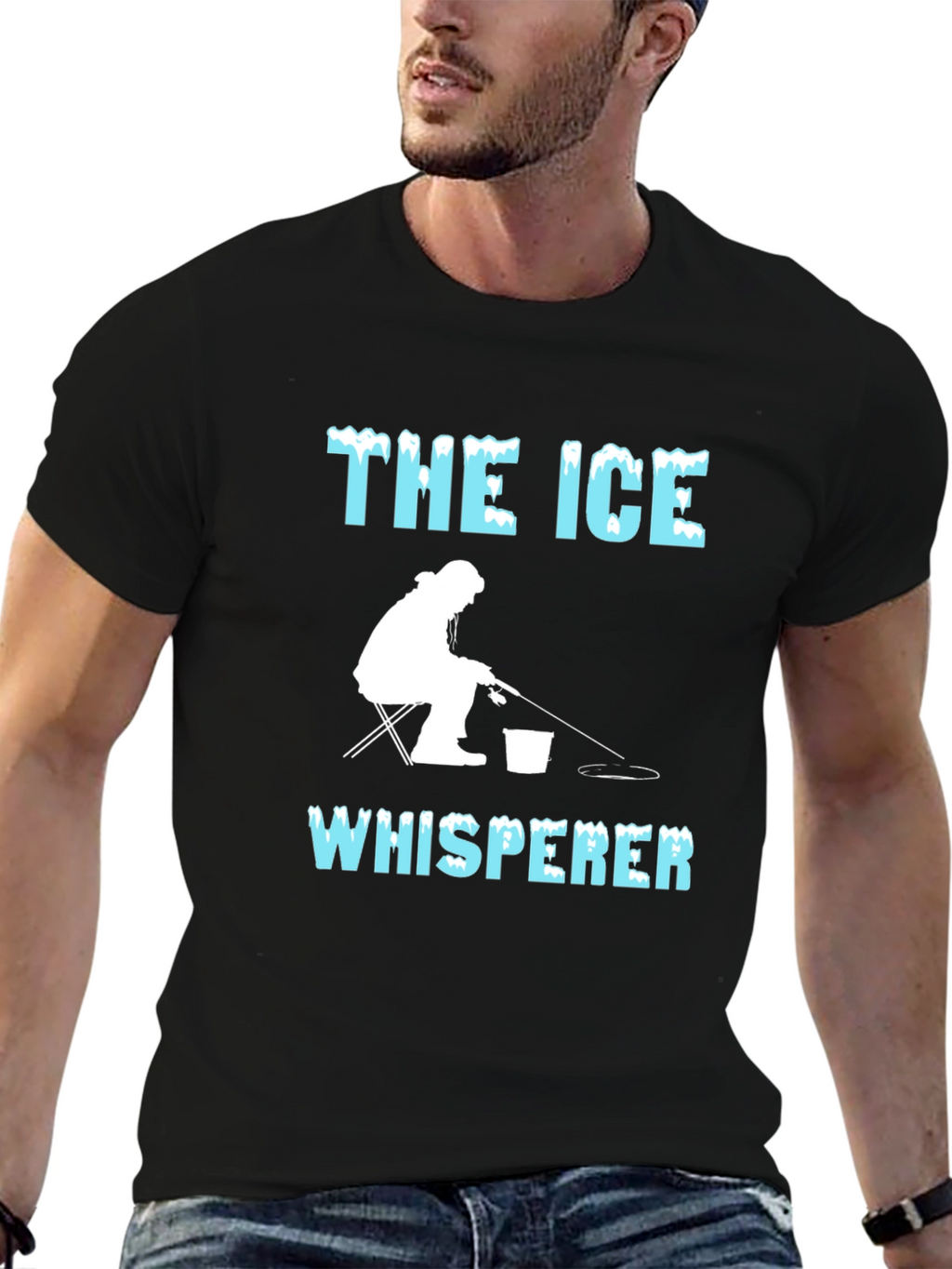 Ice Whisperer Graphic Tee - Fishing T-Shirt