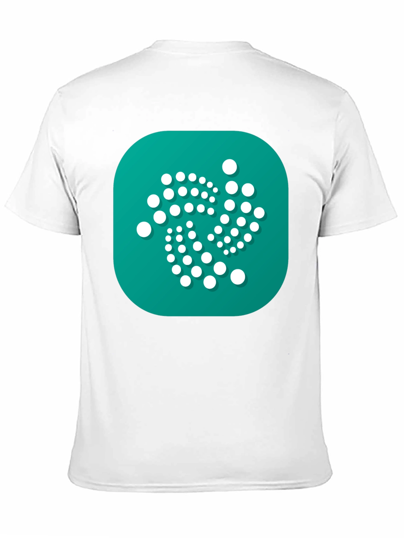 IOTA Crypto Black T-Shirt - Modern Digital Currency Design