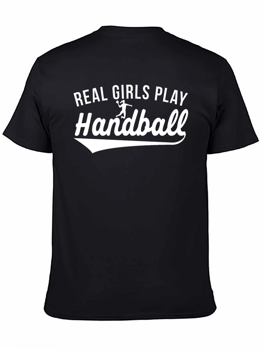 Real Girls Play Handball Graphic Tee