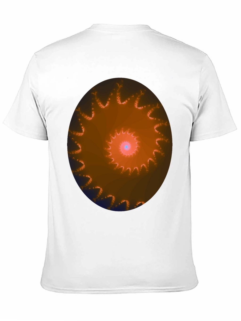 Spiral Graphic Black T-Shirt