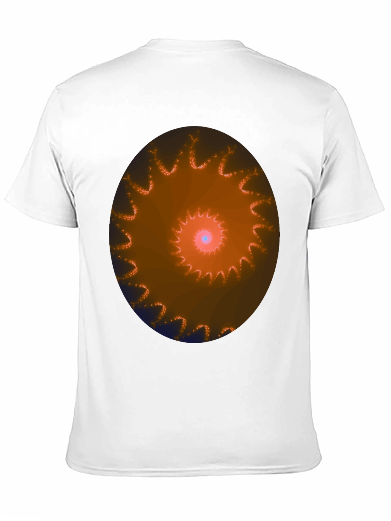 Spiral Graphic Black T-Shirt