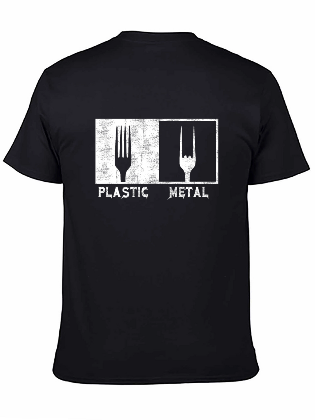 Plastic Metal Graphic T-Shirt - Music Lover Tee