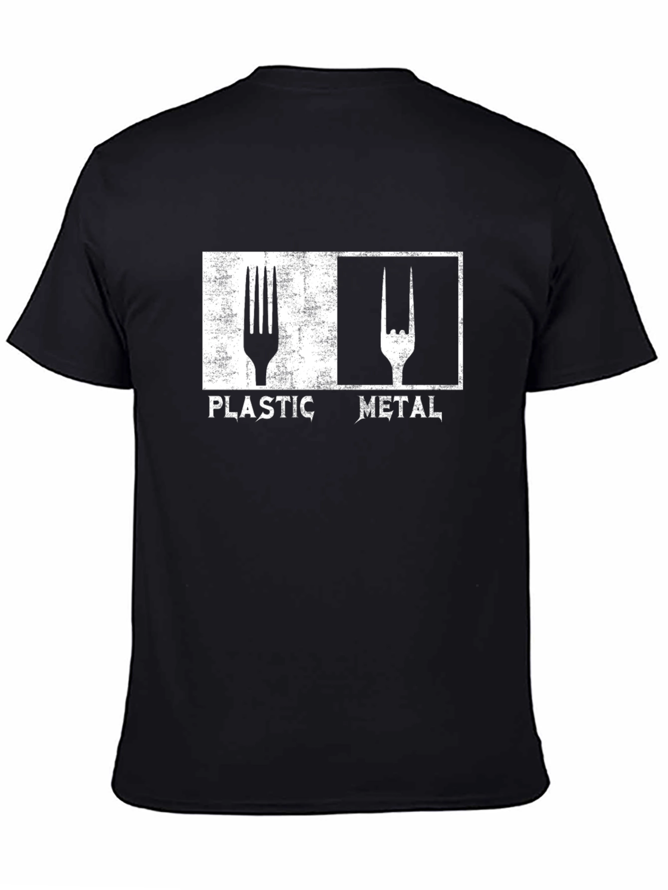 Plastic Metal Graphic T-Shirt - Music Lover Tee