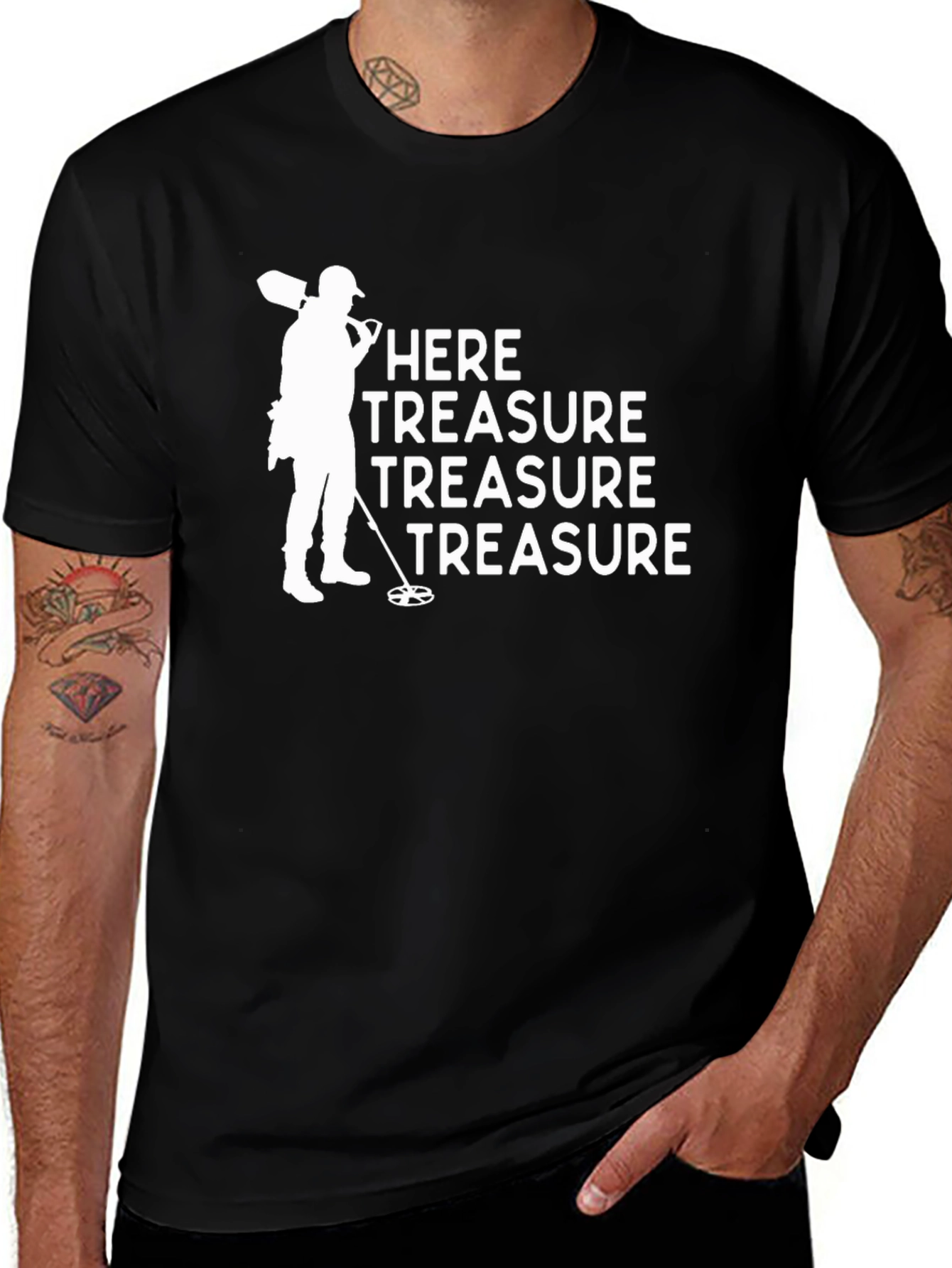 Treasure Hunting T-Shirt - Metal Detecting Tee