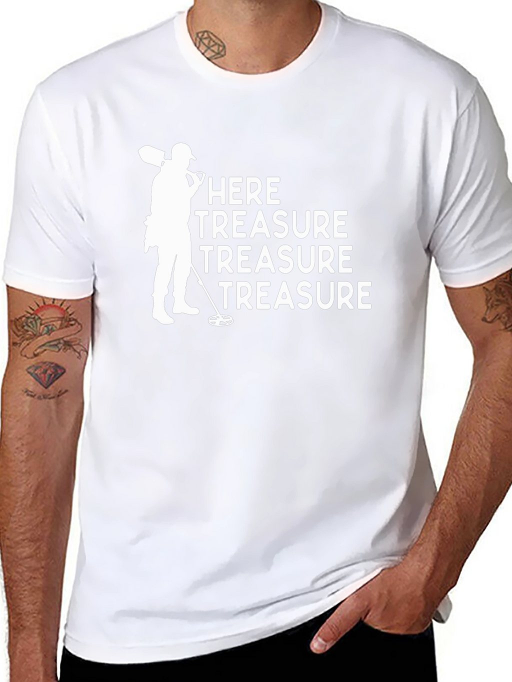 Treasure Hunting T-Shirt - Metal Detecting Tee