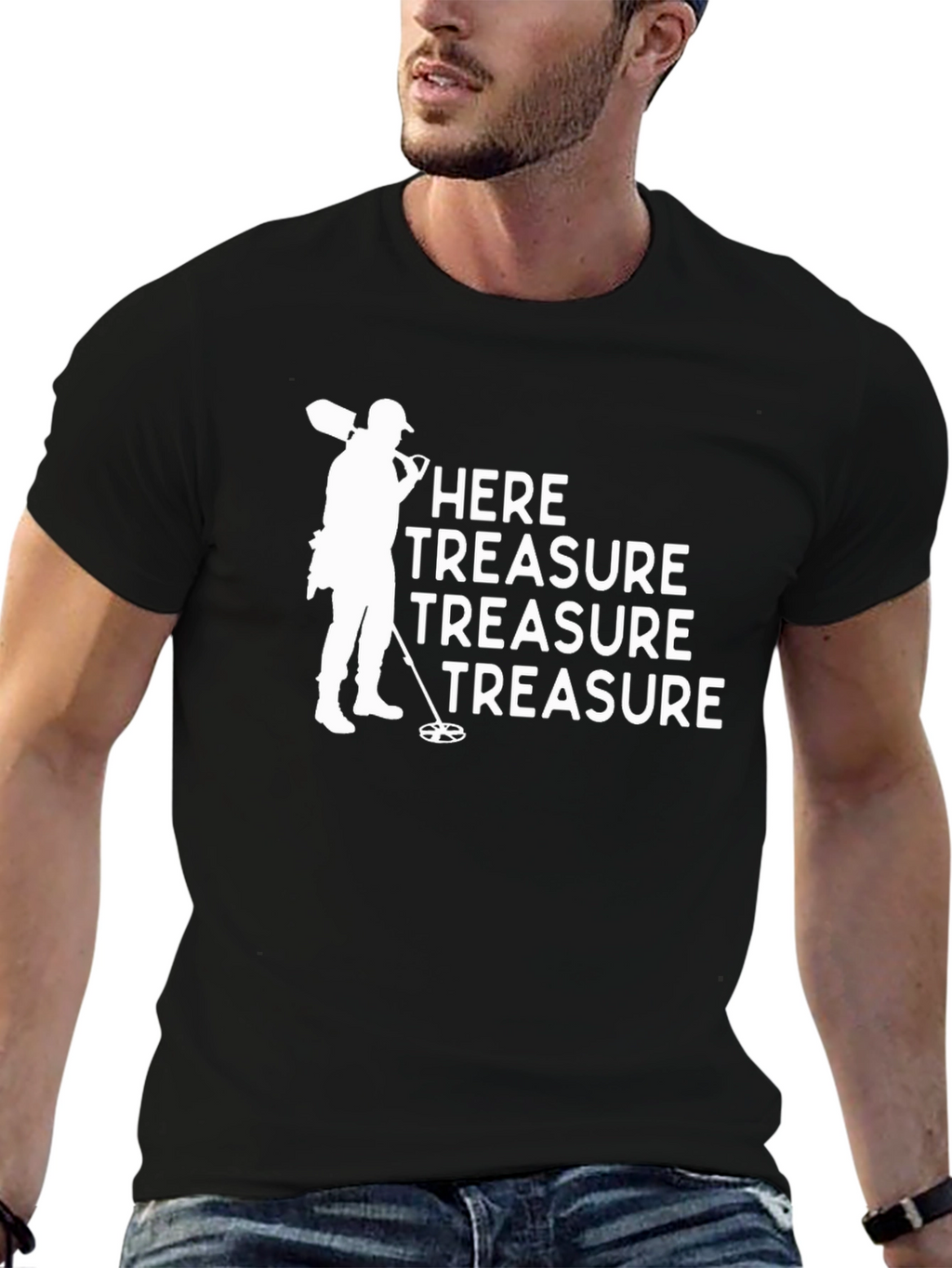 Treasure Hunting T-Shirt - Metal Detecting Tee