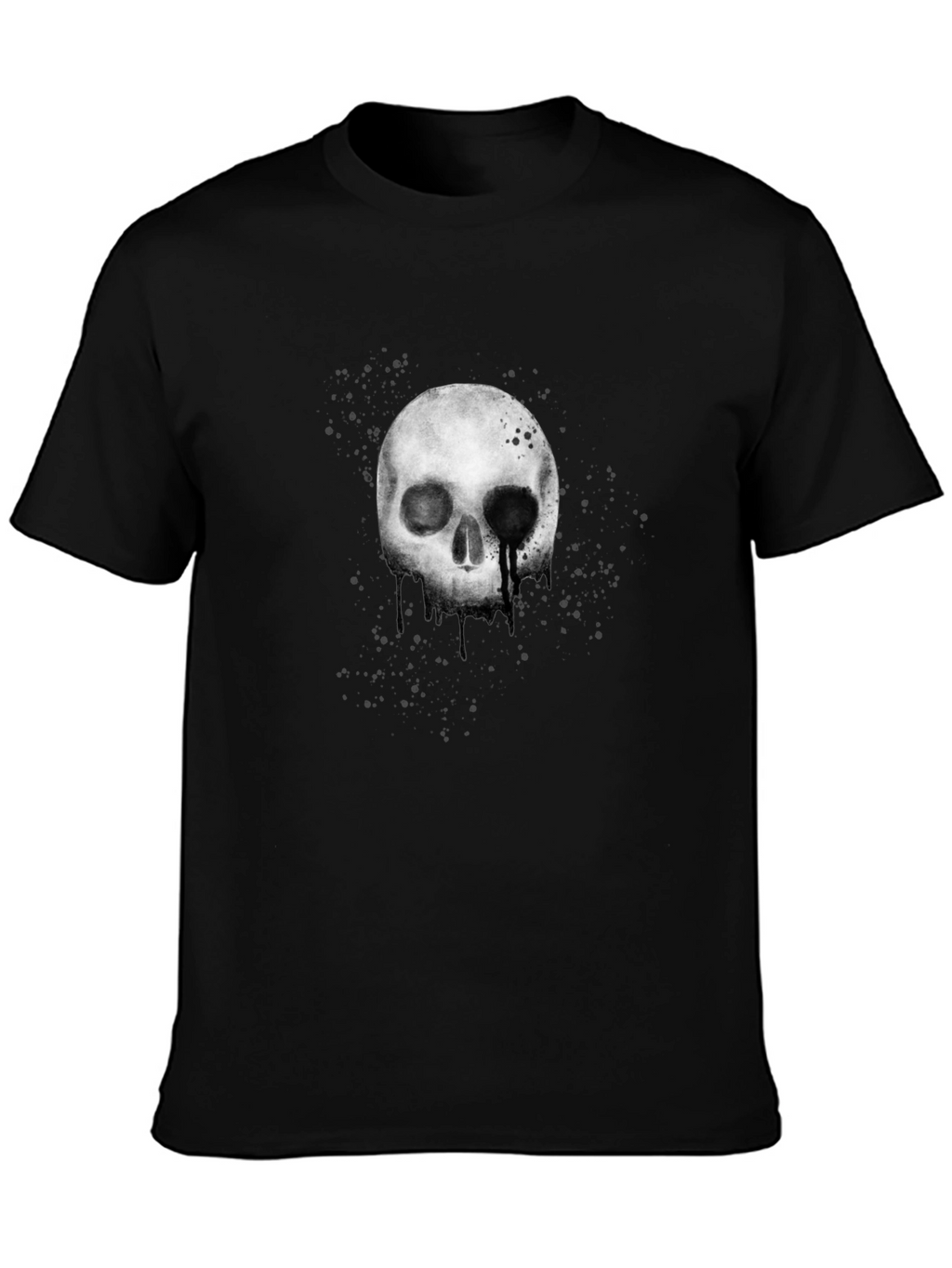 Skull Graphic T-Shirt - Black