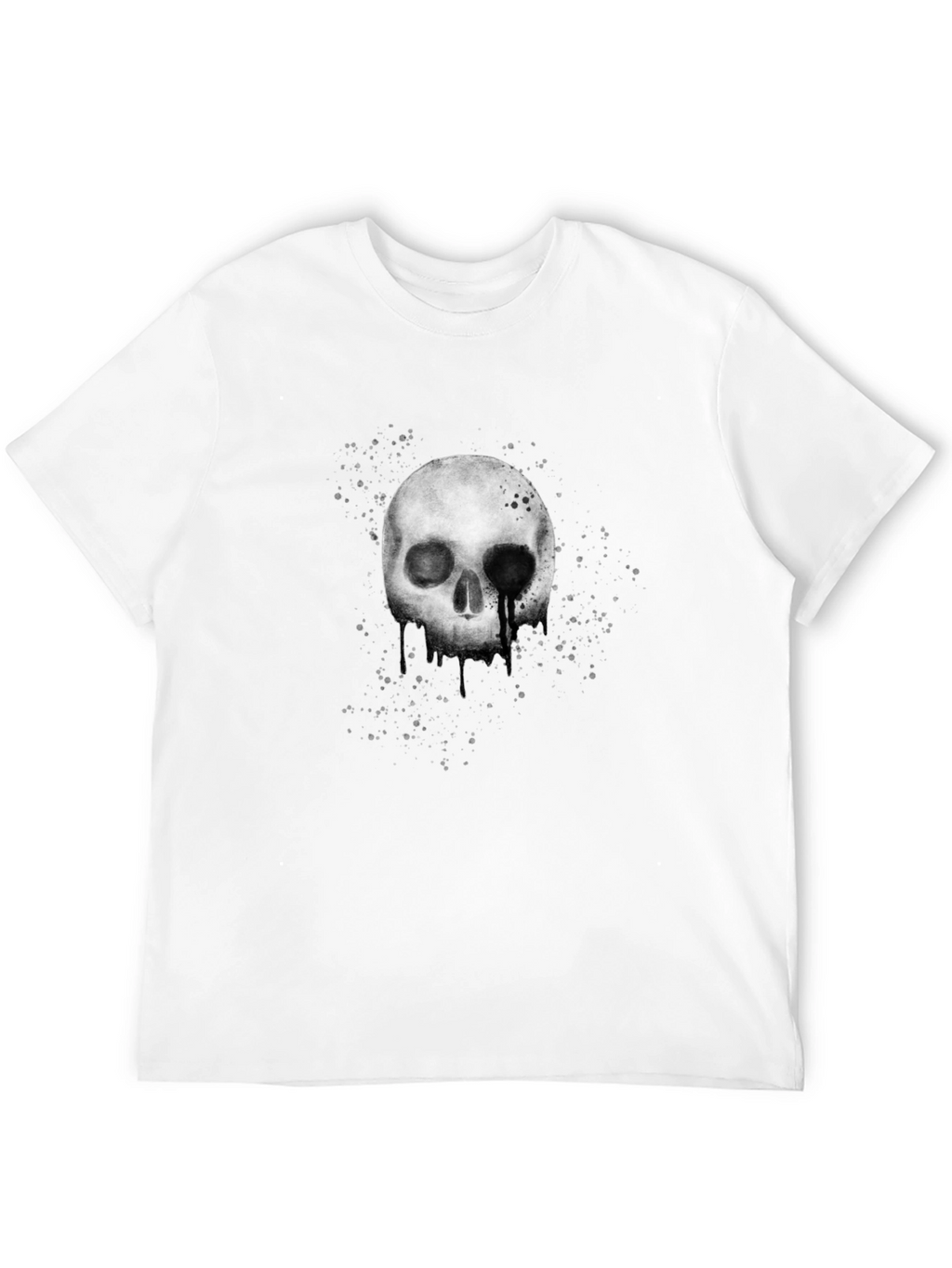 Skull Graphic T-Shirt - Black