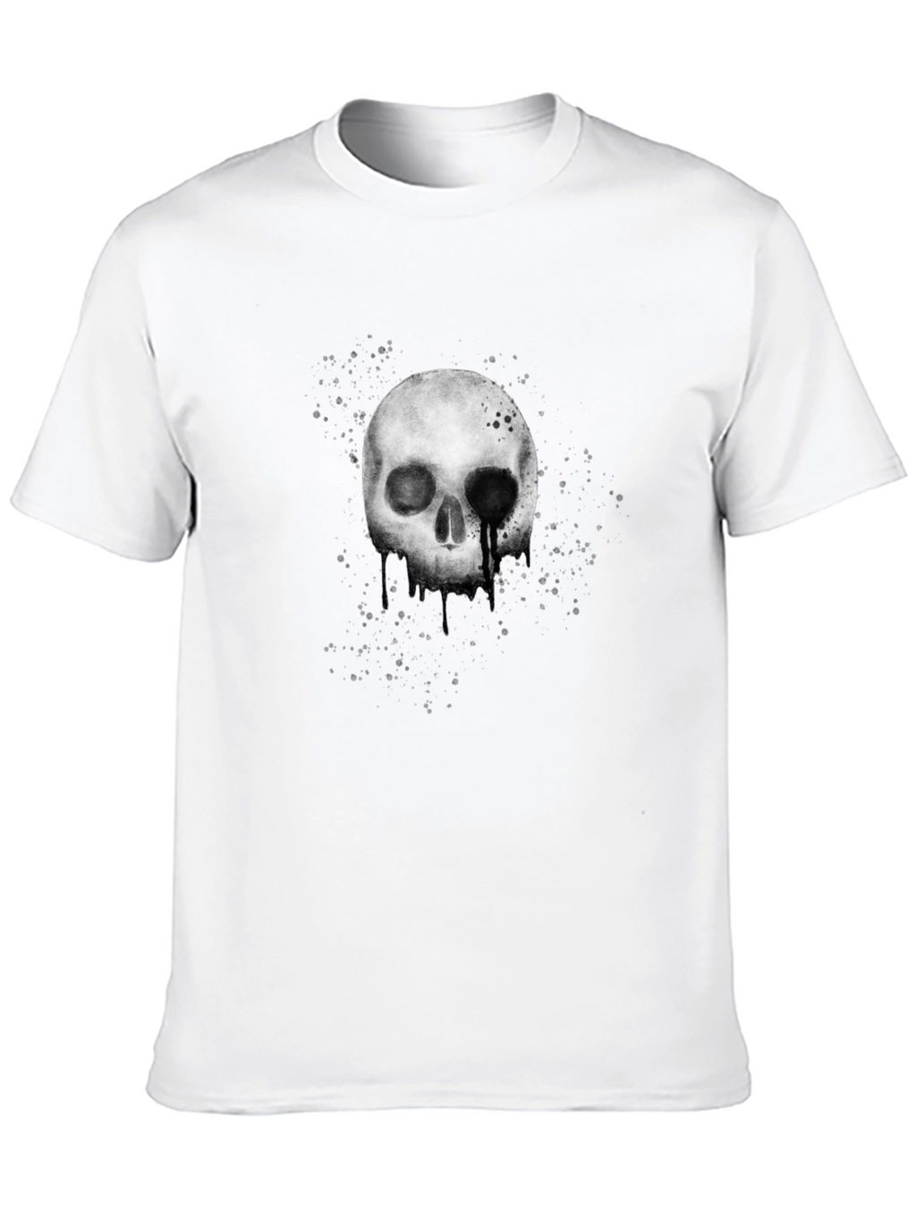 Skull Graphic T-Shirt - Black