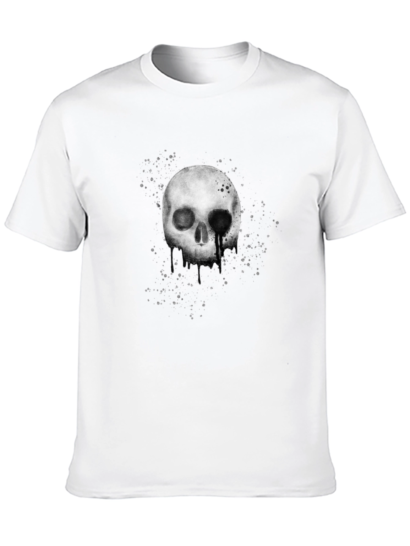 Skull Graphic T-Shirt - Black