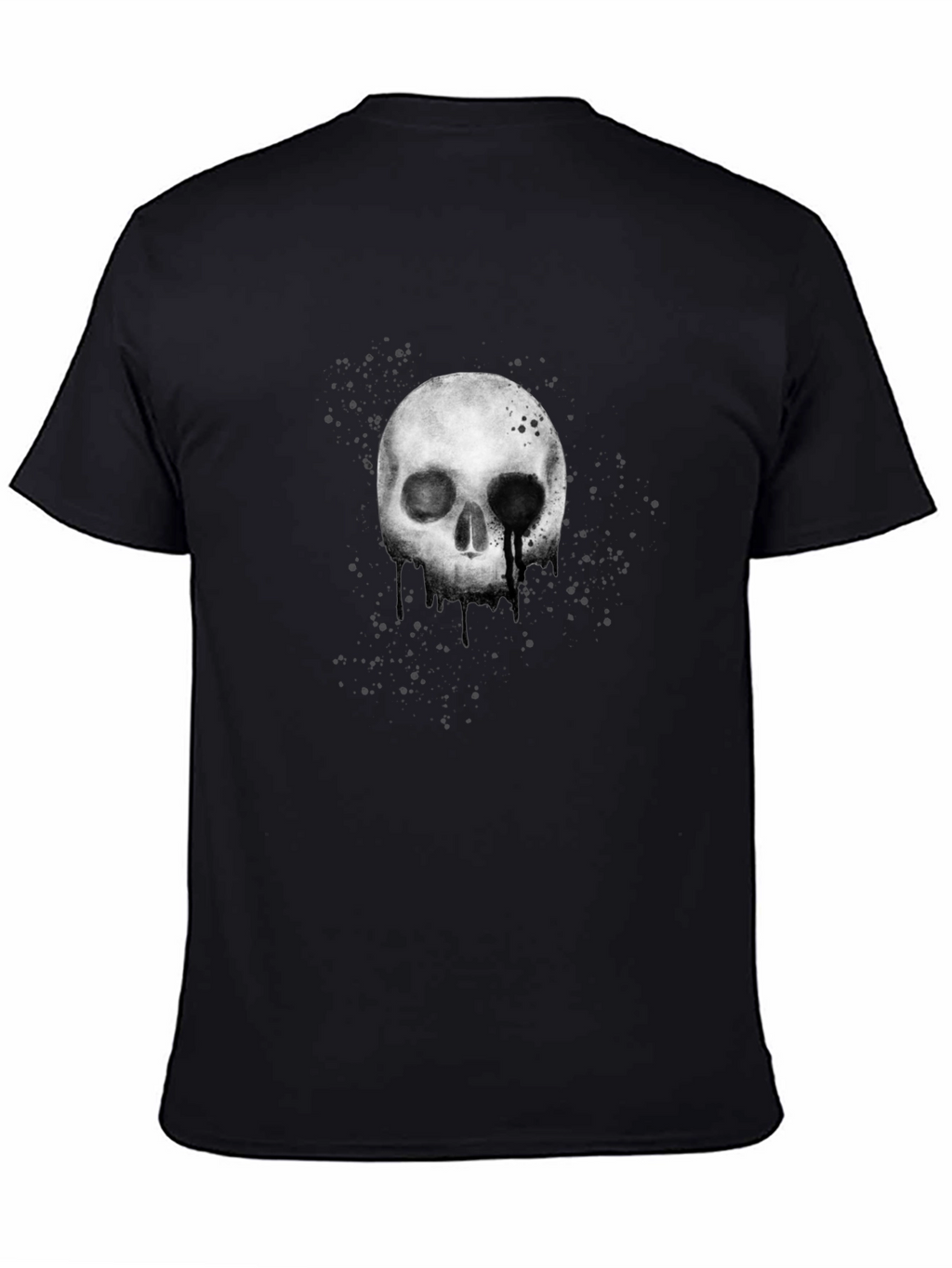 Skull Graphic T-Shirt - Black