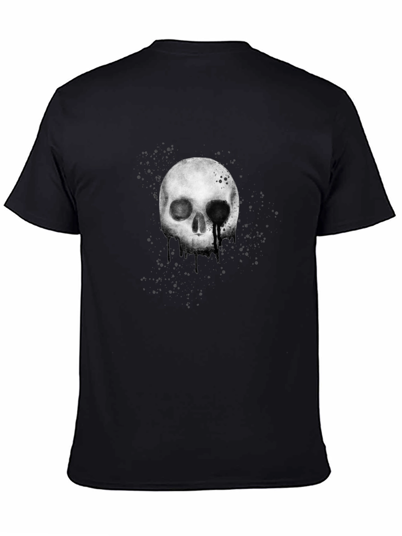 Skull Graphic T-Shirt - Black