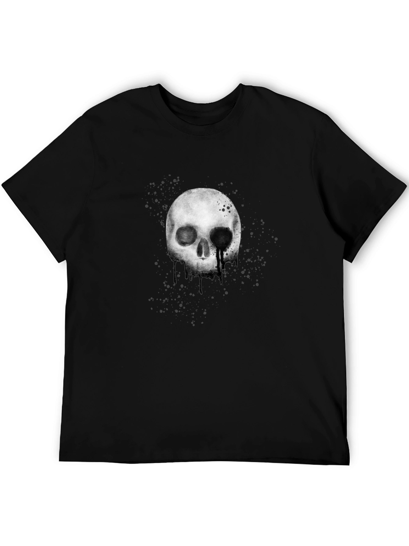 Skull Graphic T-Shirt - Black