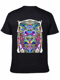 Psychedelic Alien Graphic T-Shirt