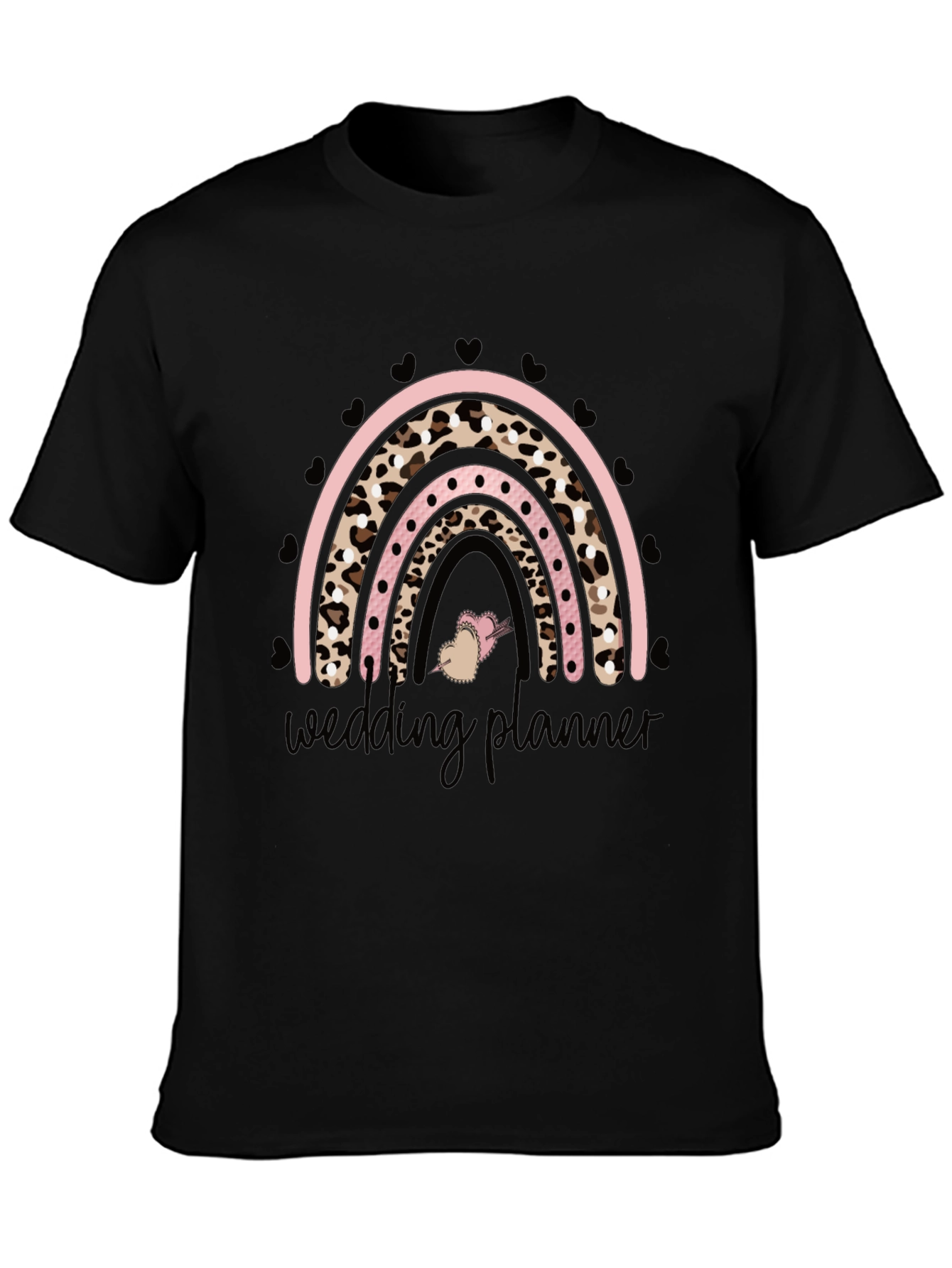Wedding Planner Rainbow Graphic Tee