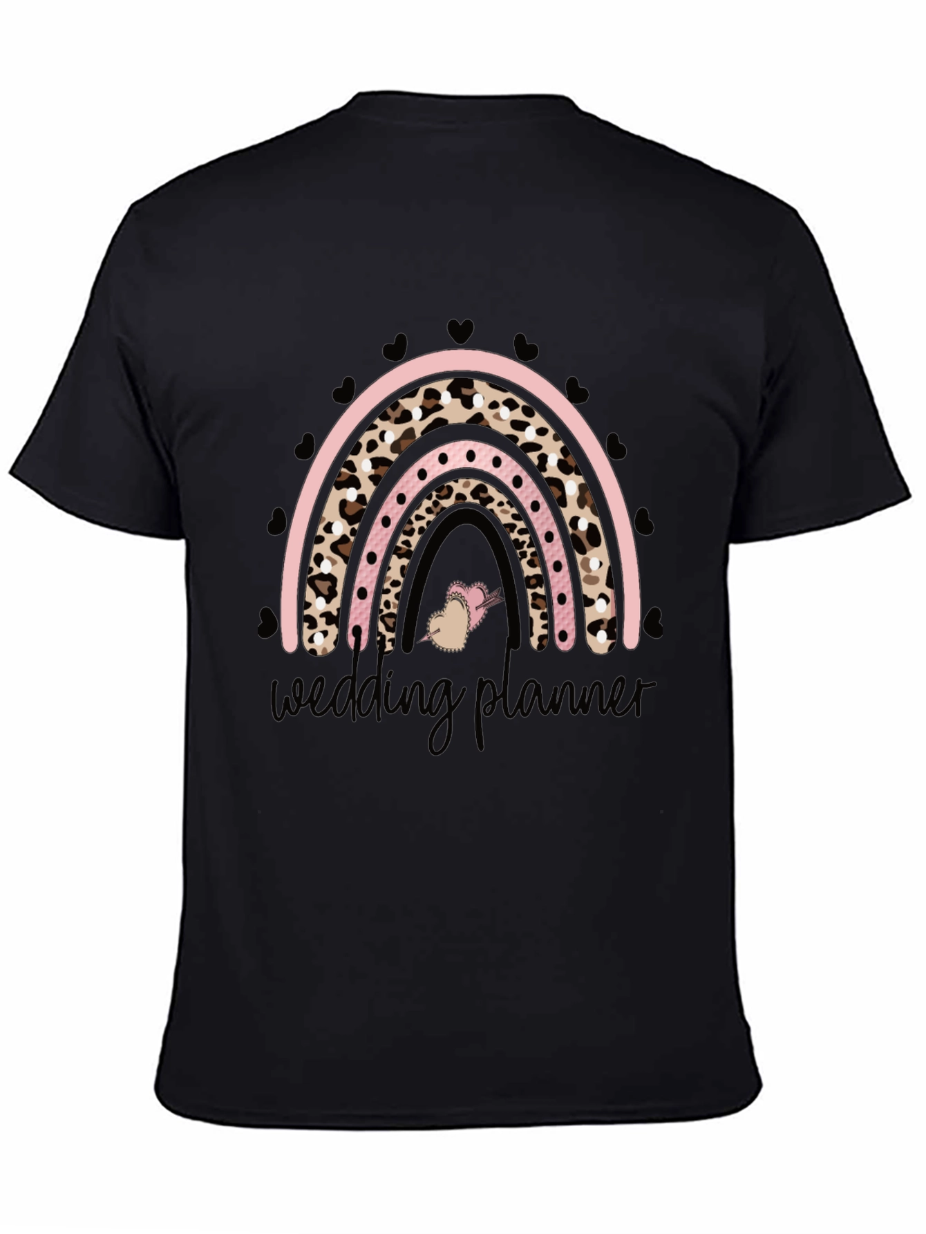 Wedding Planner Rainbow Graphic Tee