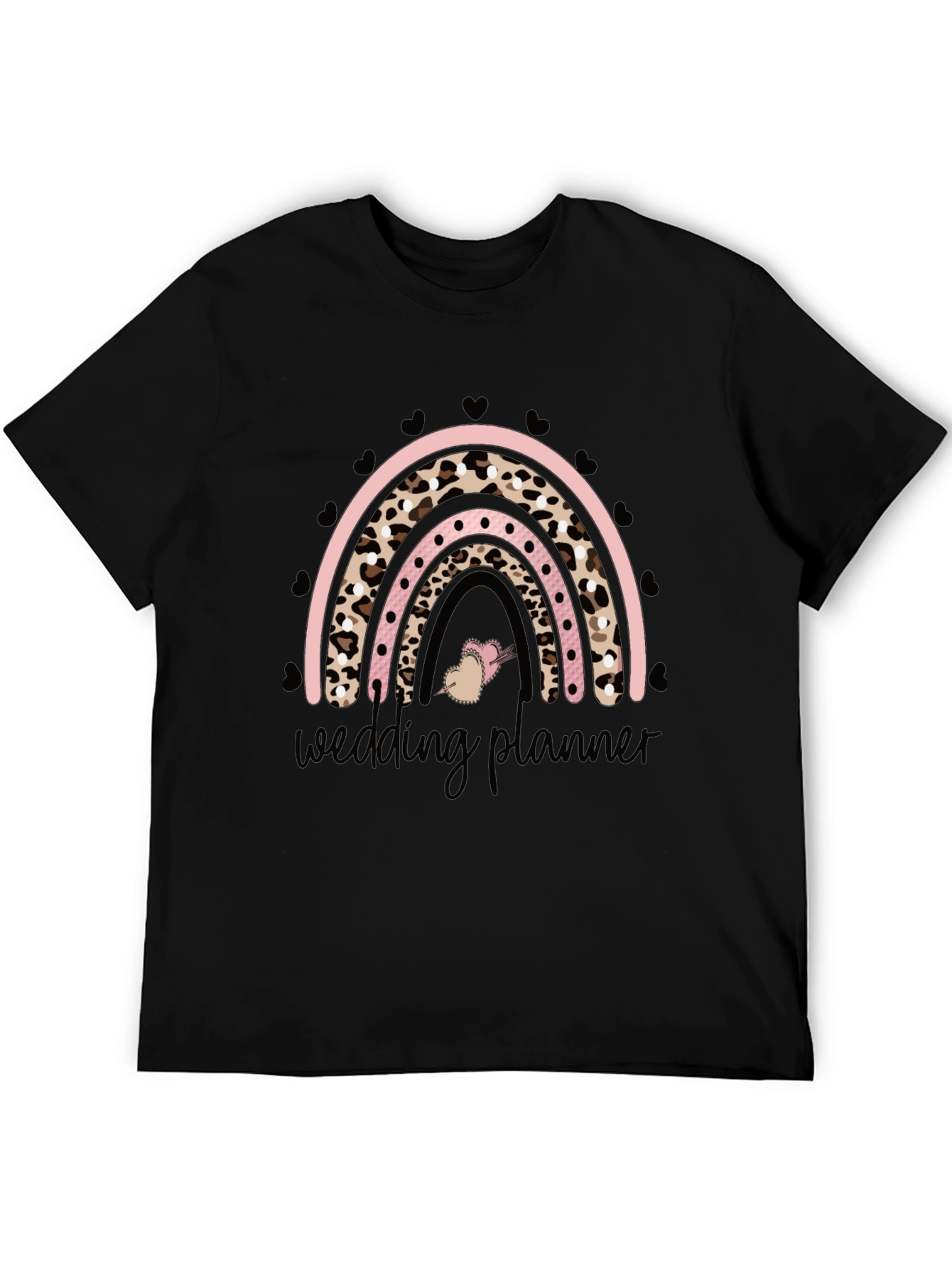 Wedding Planner Rainbow Graphic Tee