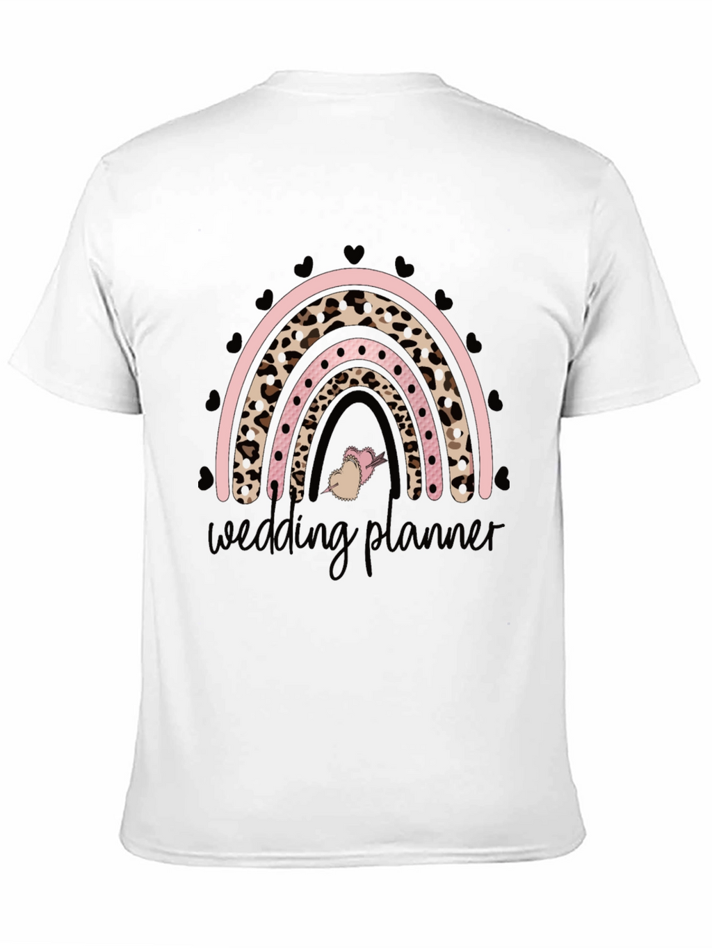 Wedding Planner Rainbow Graphic Tee