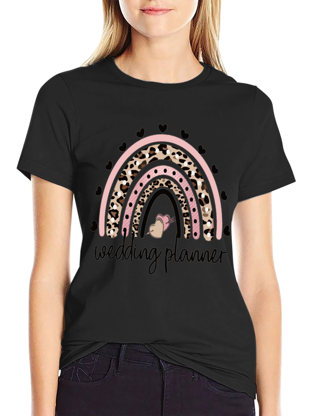 Wedding Planner Rainbow Graphic Tee