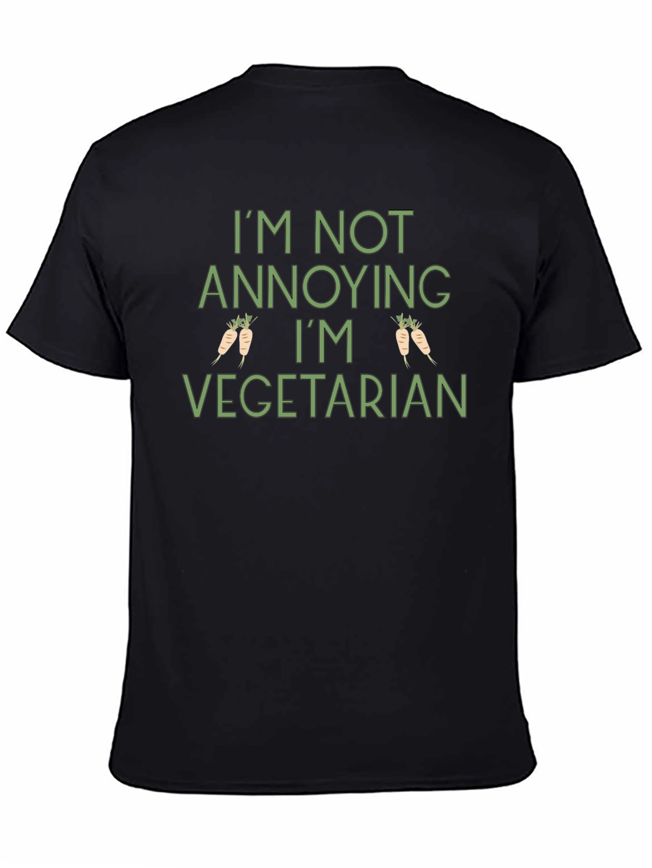 Vegetarian T-Shirt - Funny Annoying Vegetarian Tee