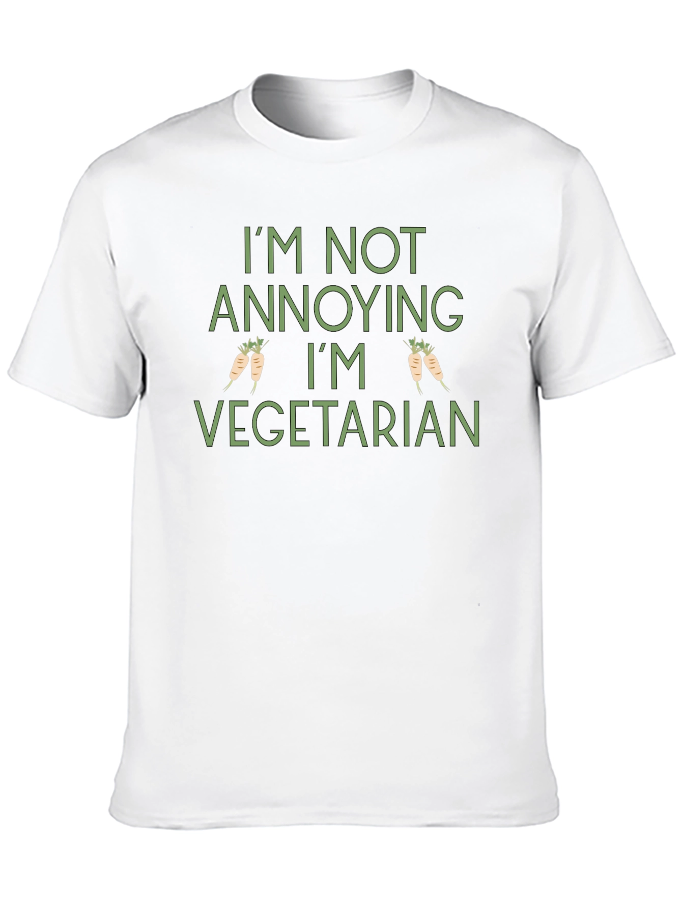 Vegetarian T-Shirt - Funny Annoying Vegetarian Tee