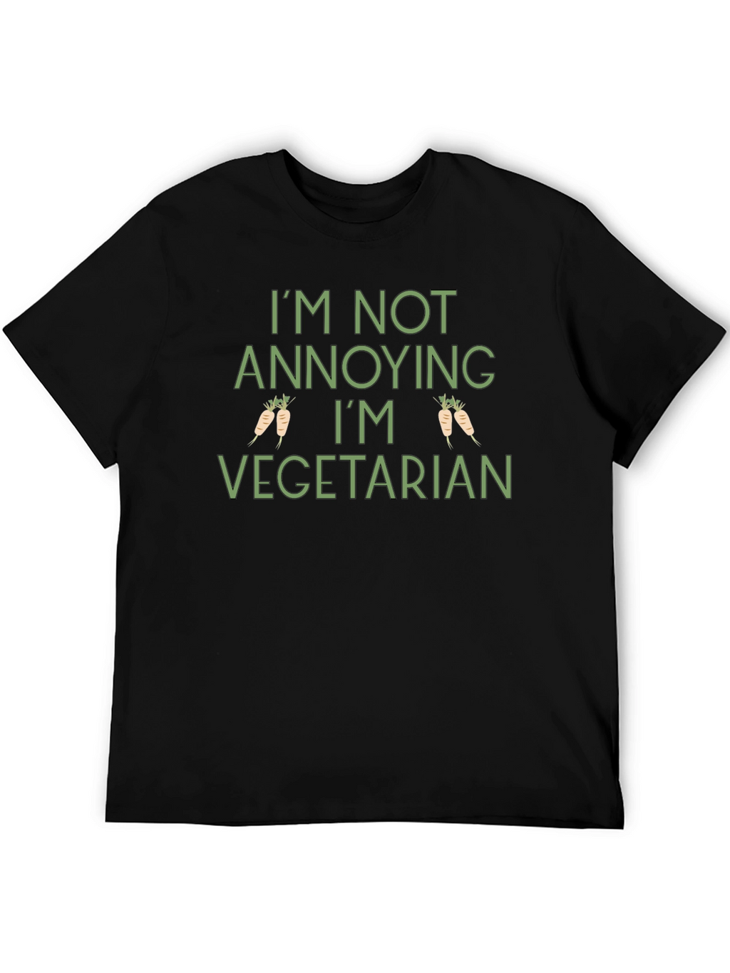 Vegetarian T-Shirt - Funny Annoying Vegetarian Tee