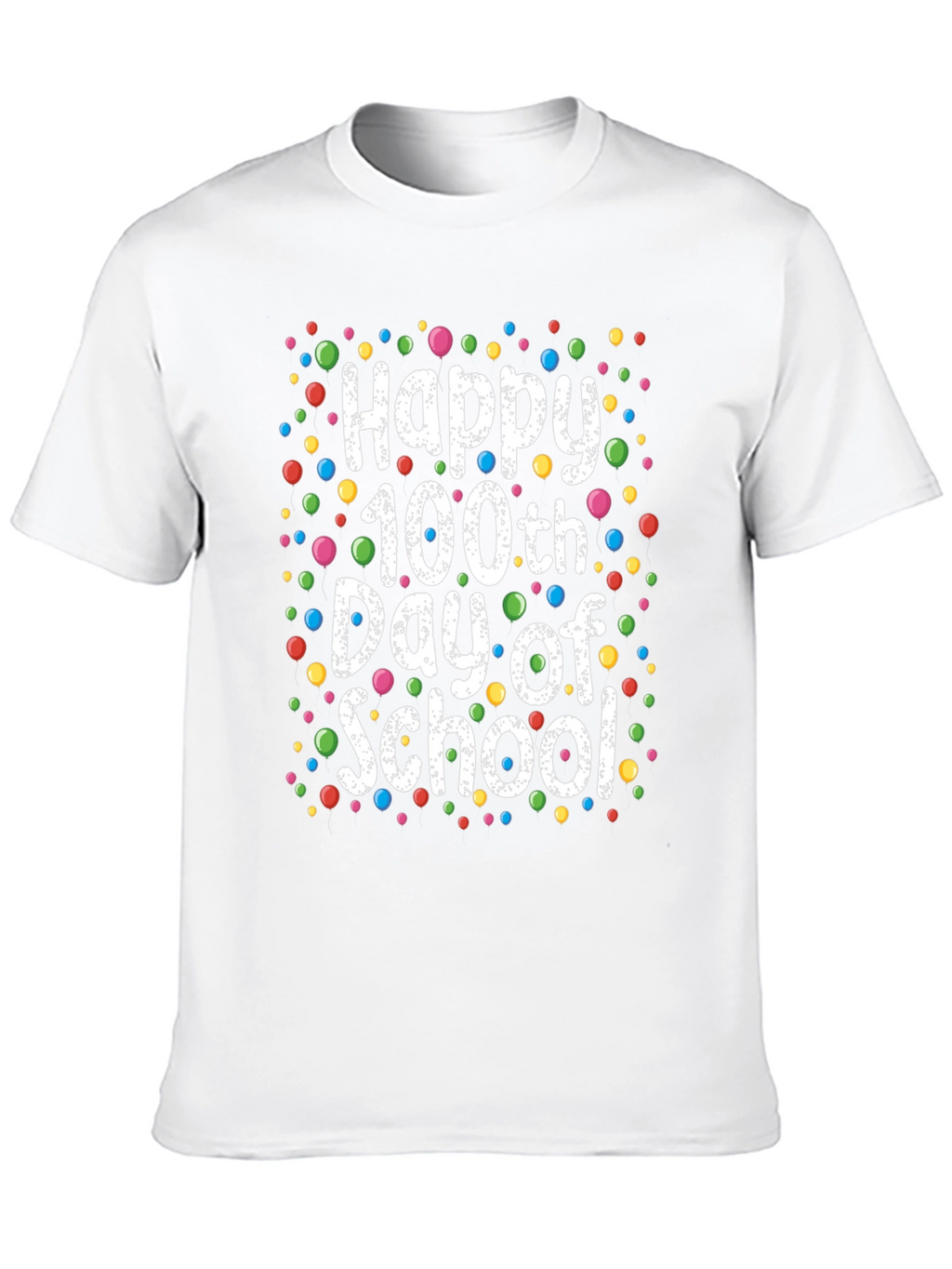 Happy 100th Day of School T-Shirt - Unisex