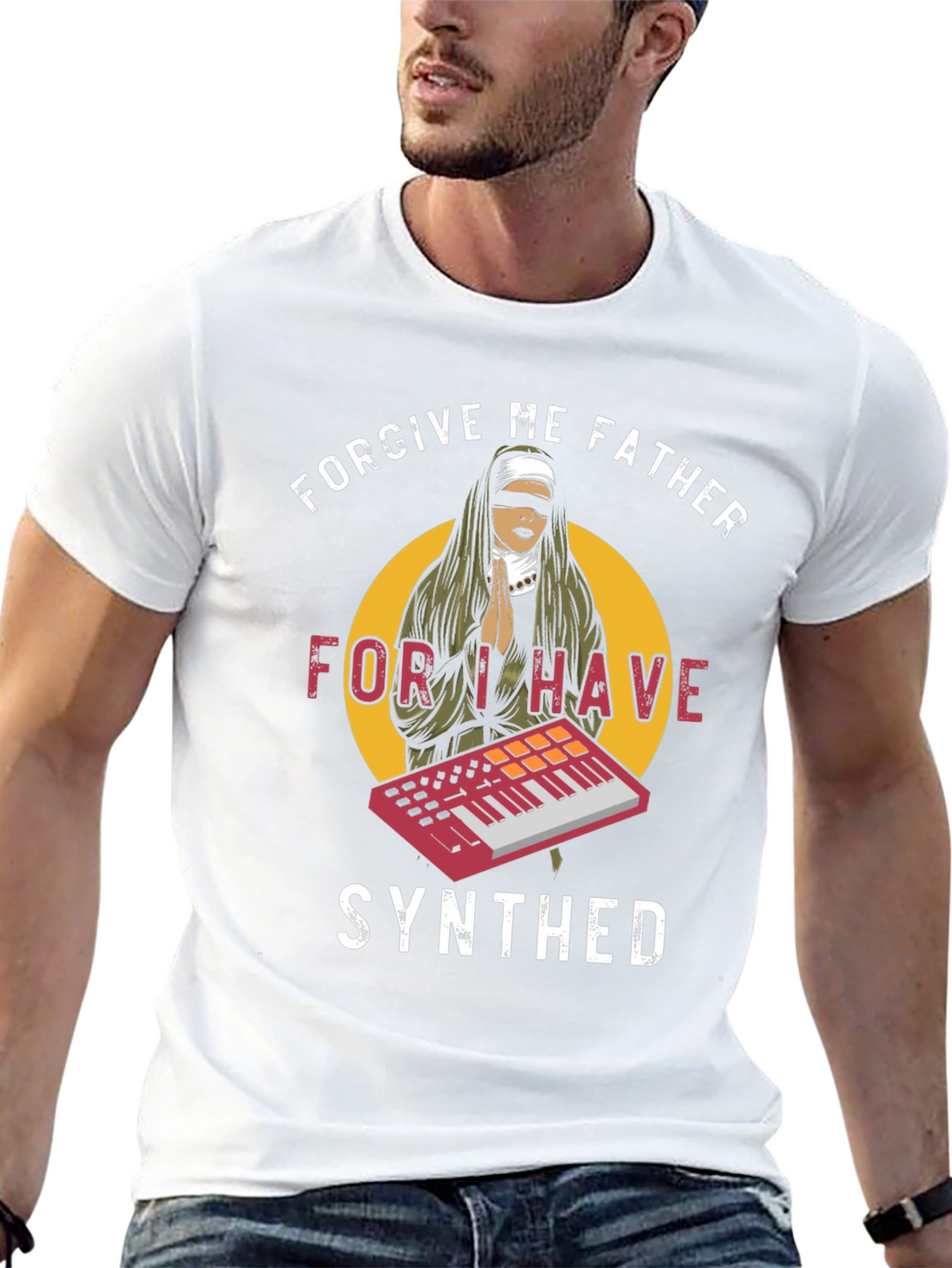 Forgive Me Father I Have Synthed T-Shirt