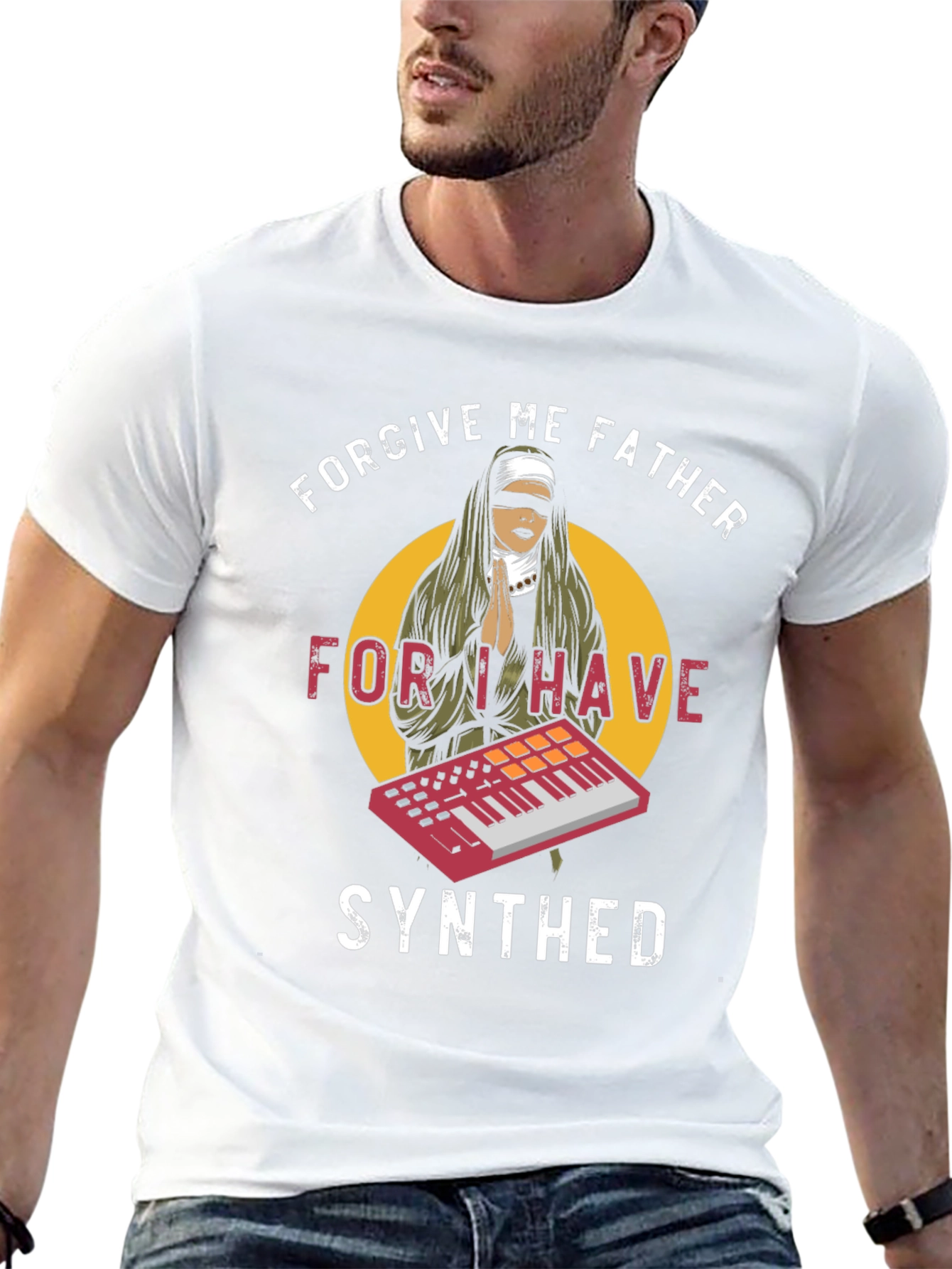 Forgive Me Father I Have Synthed T-Shirt