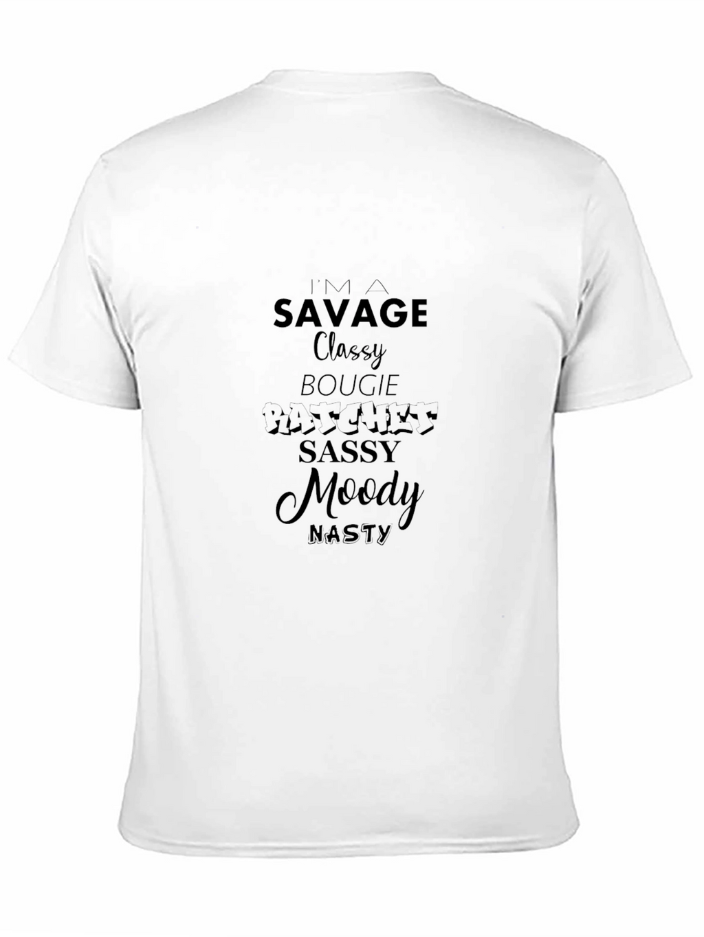 Savage Classy Graphic Tee - Black