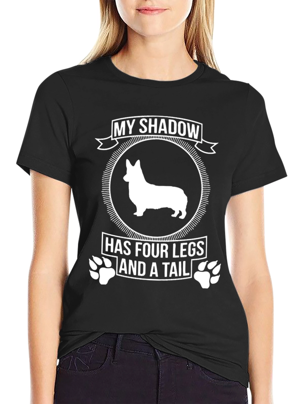 My Shadow Has Four Legs T-Shirt