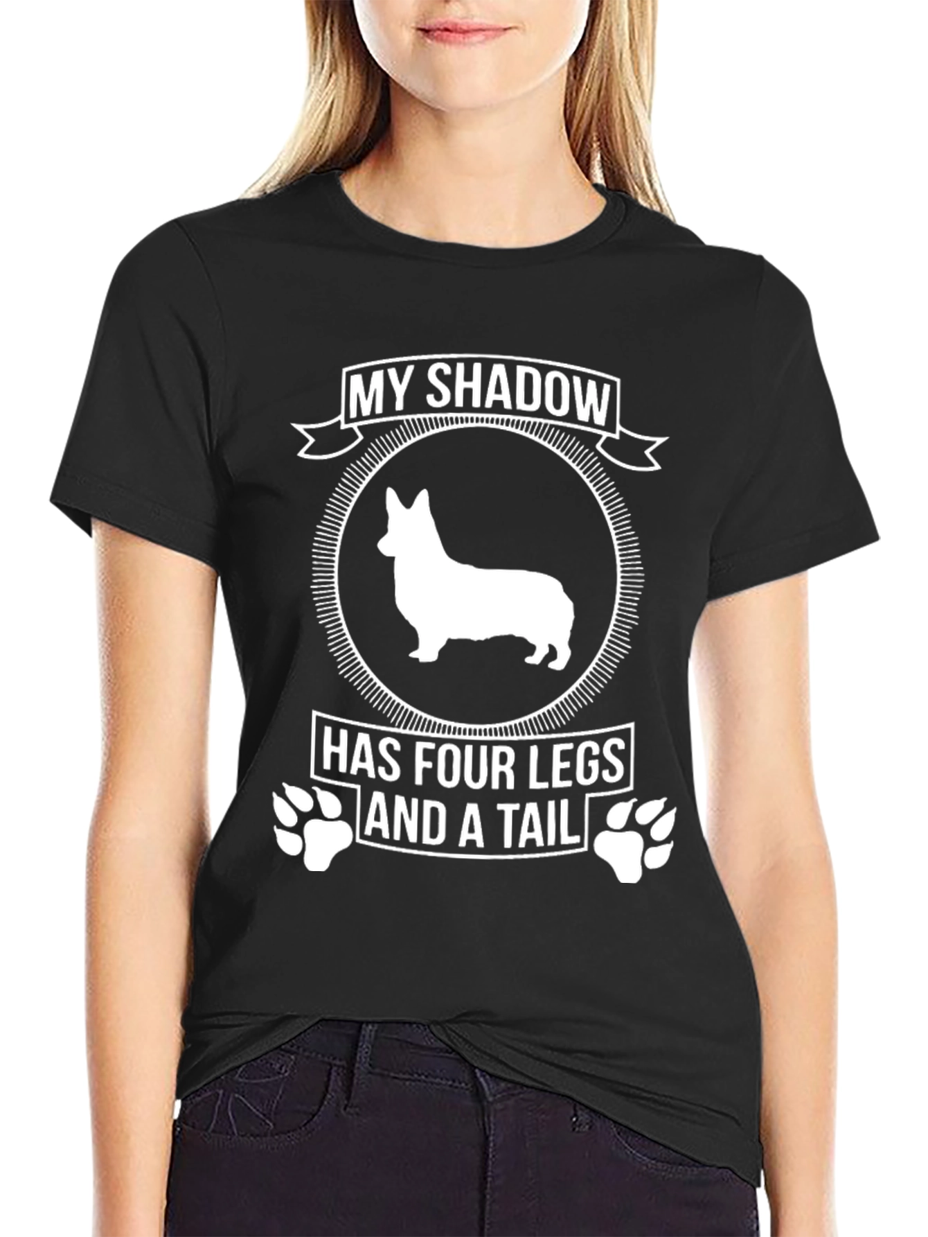 My Shadow Has Four Legs T-Shirt