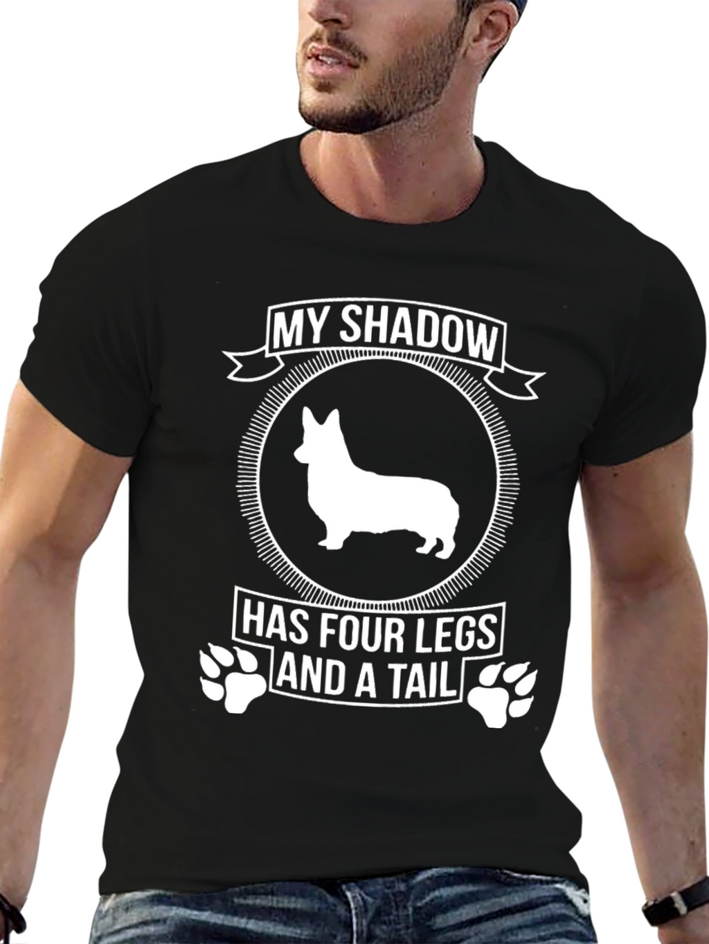 My Shadow Has Four Legs T-Shirt