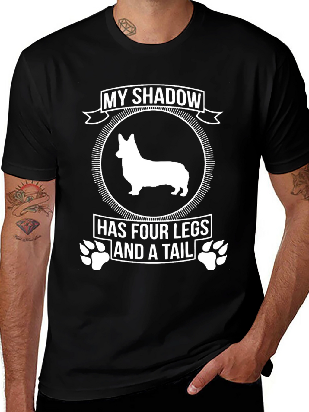 My Shadow Has Four Legs T-Shirt