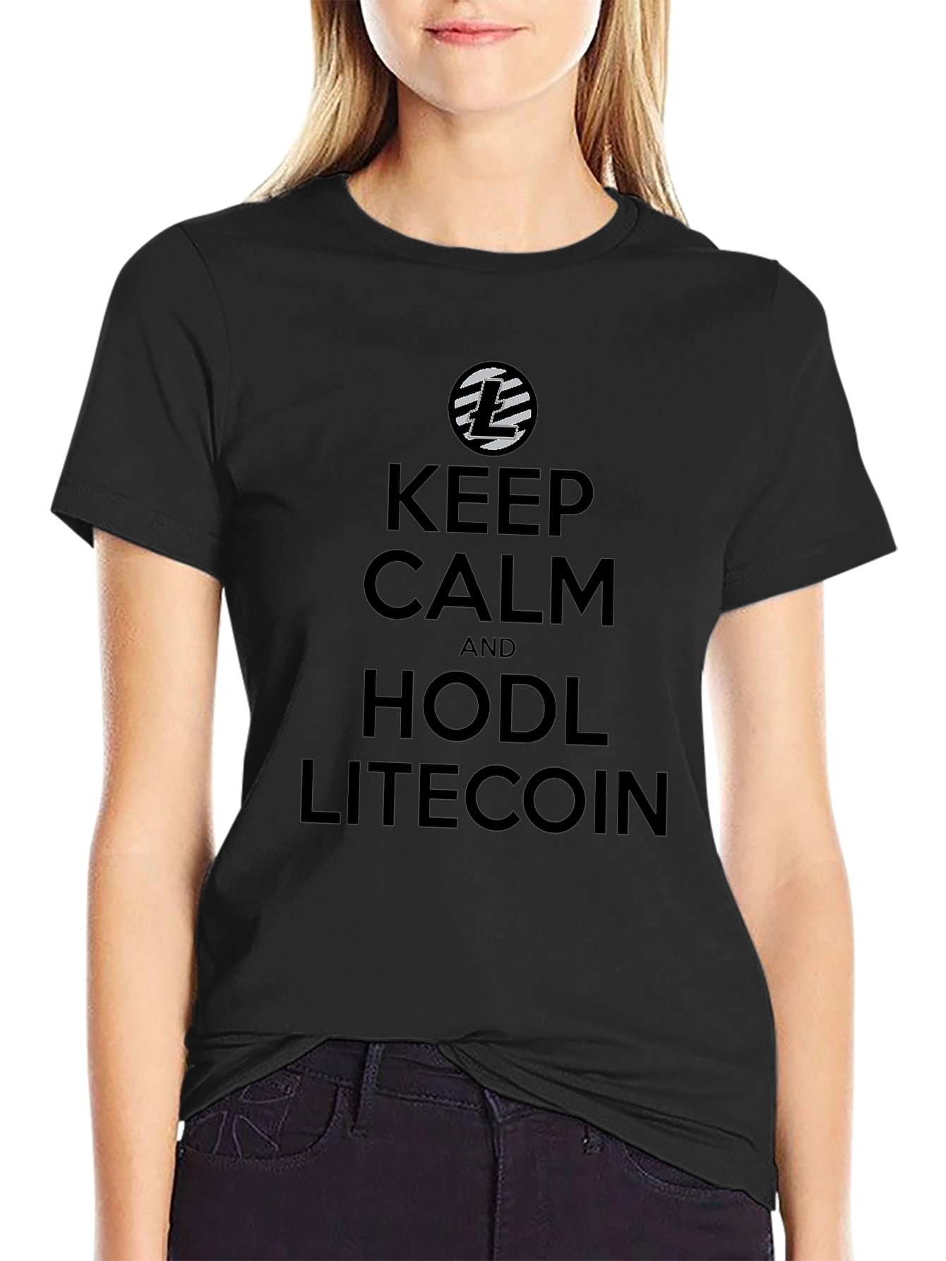 Keep Calm and HODL Litecoin T-Shirt