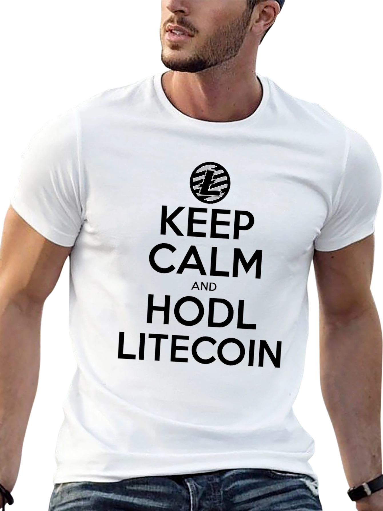 Keep Calm and HODL Litecoin T-Shirt