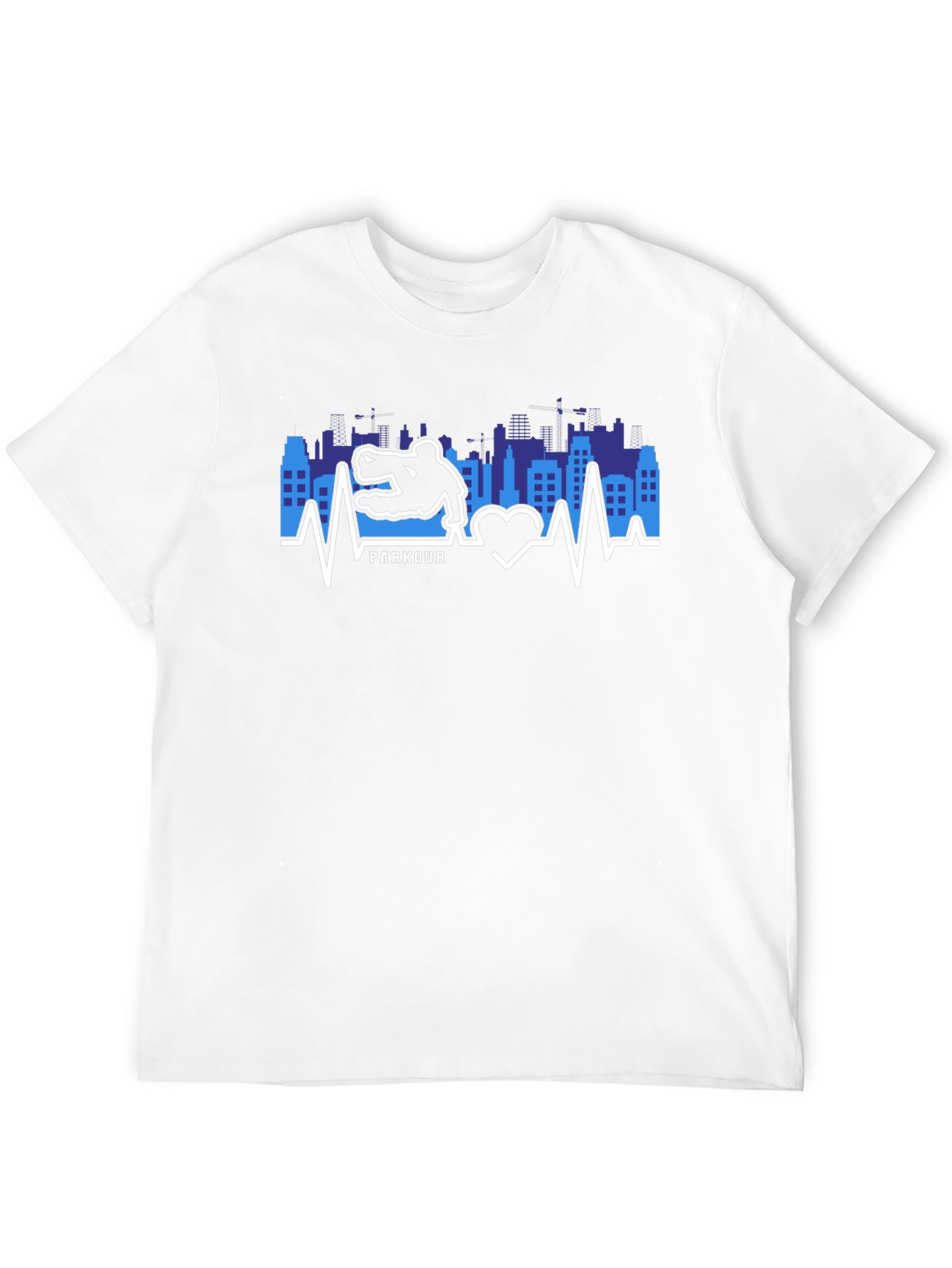 Parkour Heartbeat T-Shirt - Urban Athlete