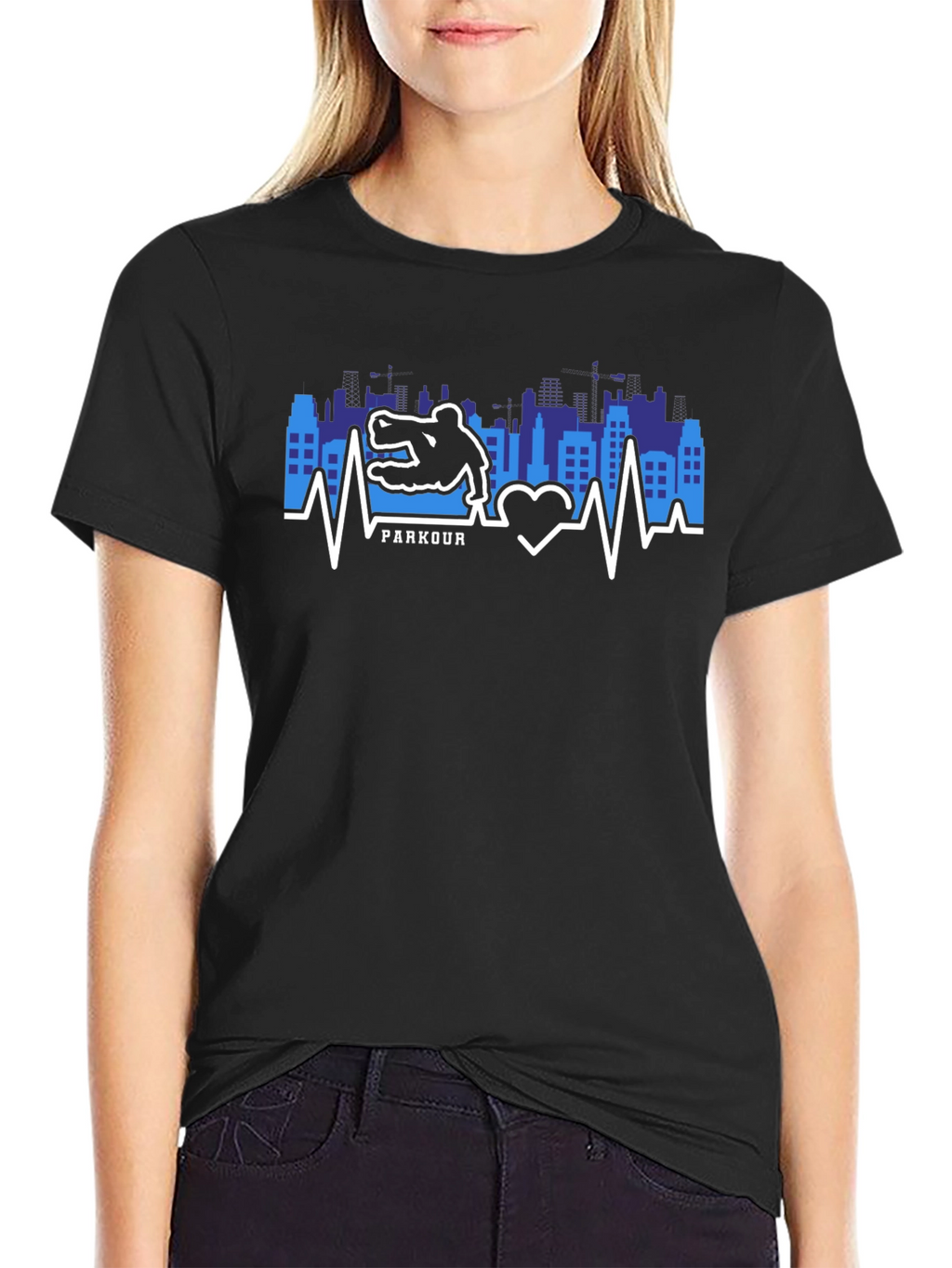 Parkour Heartbeat T-Shirt - Urban Athlete