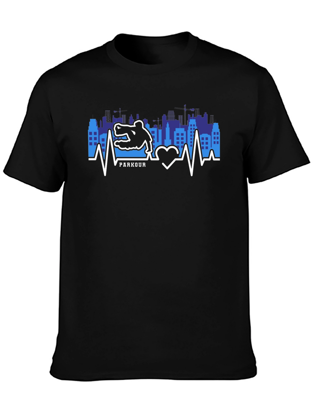 Parkour Heartbeat T-Shirt - Urban Athlete