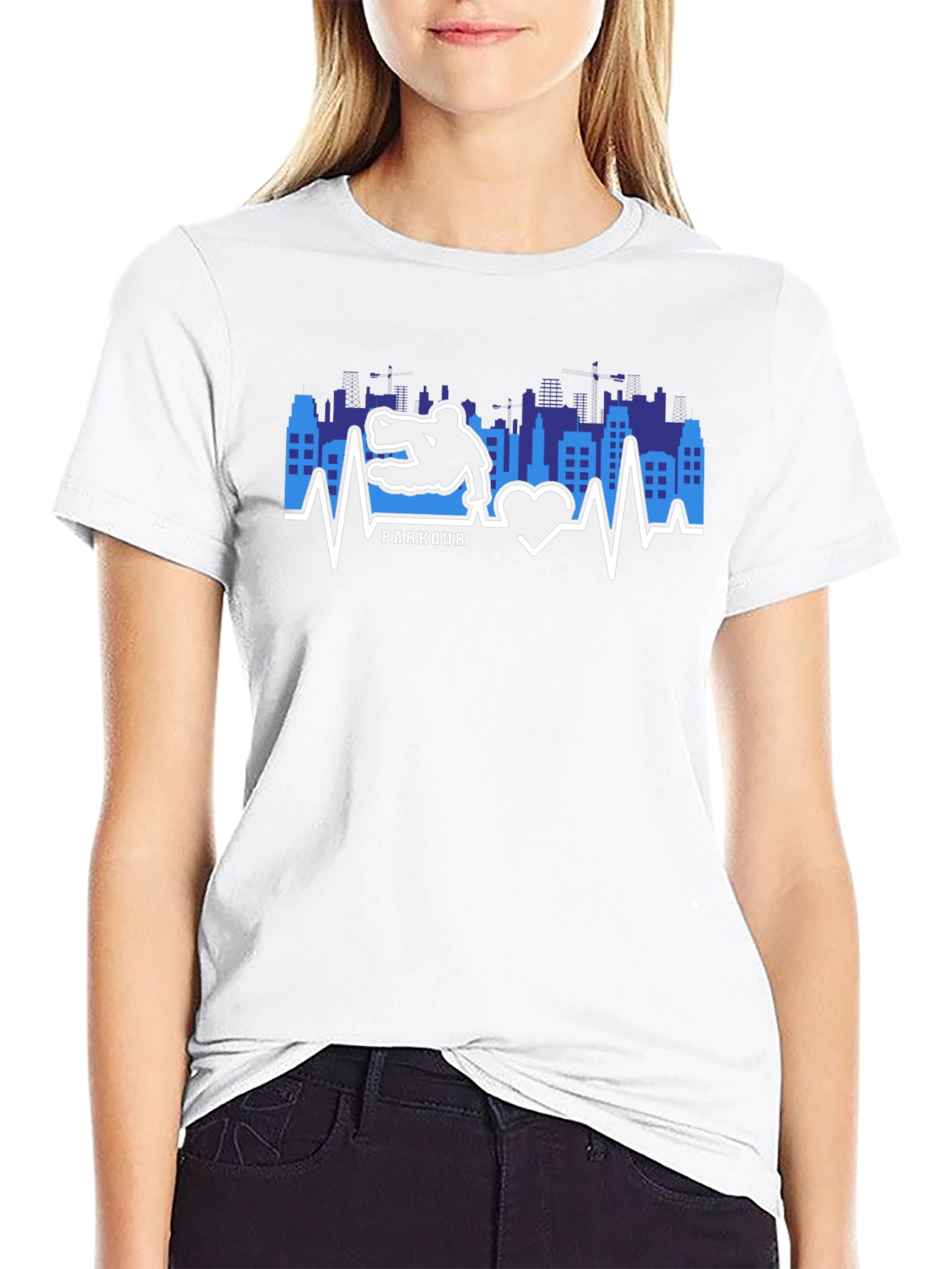 Parkour Heartbeat T-Shirt - Urban Athlete