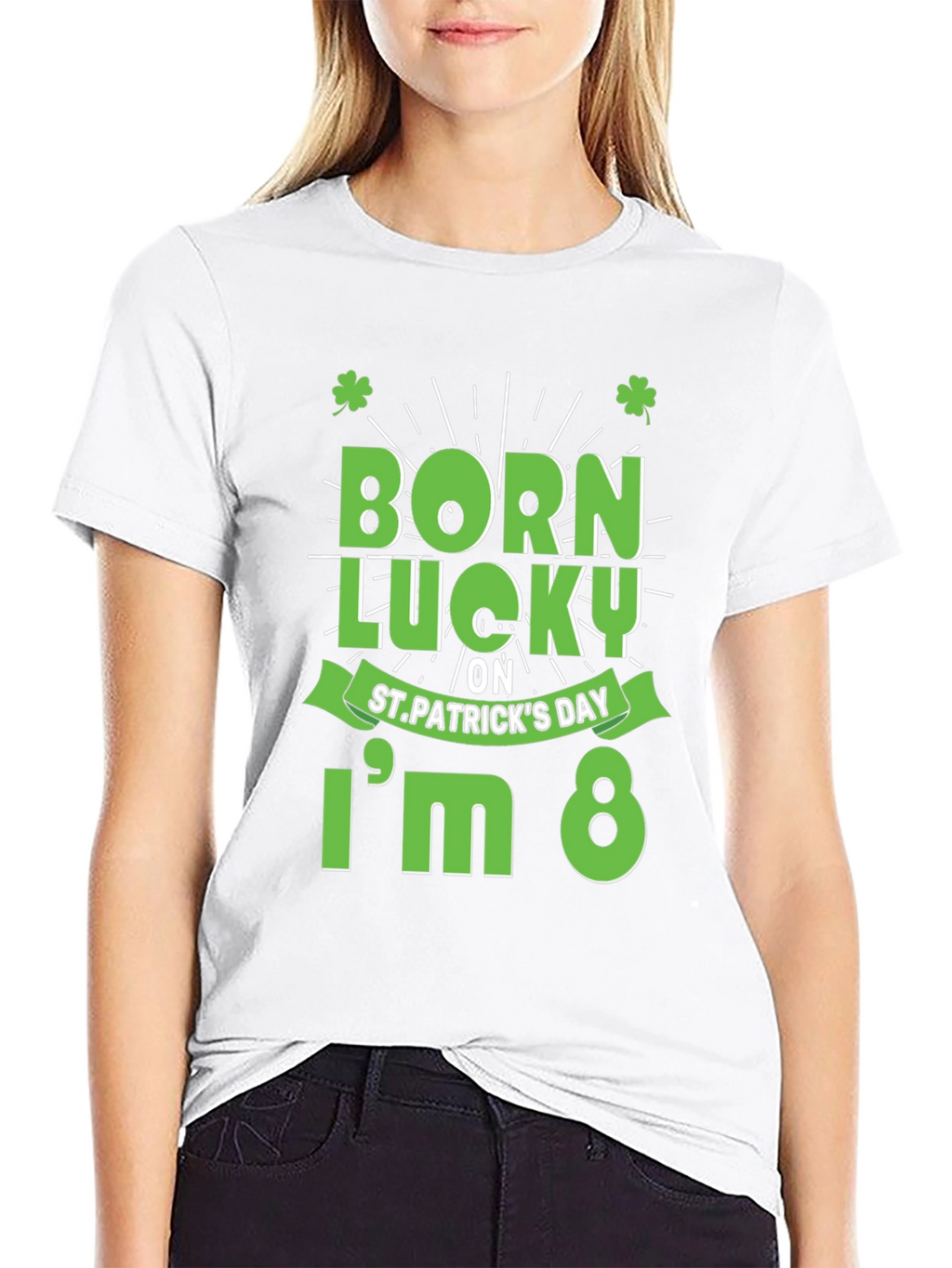 Born Lucky St. Patricks Day T-Shirt