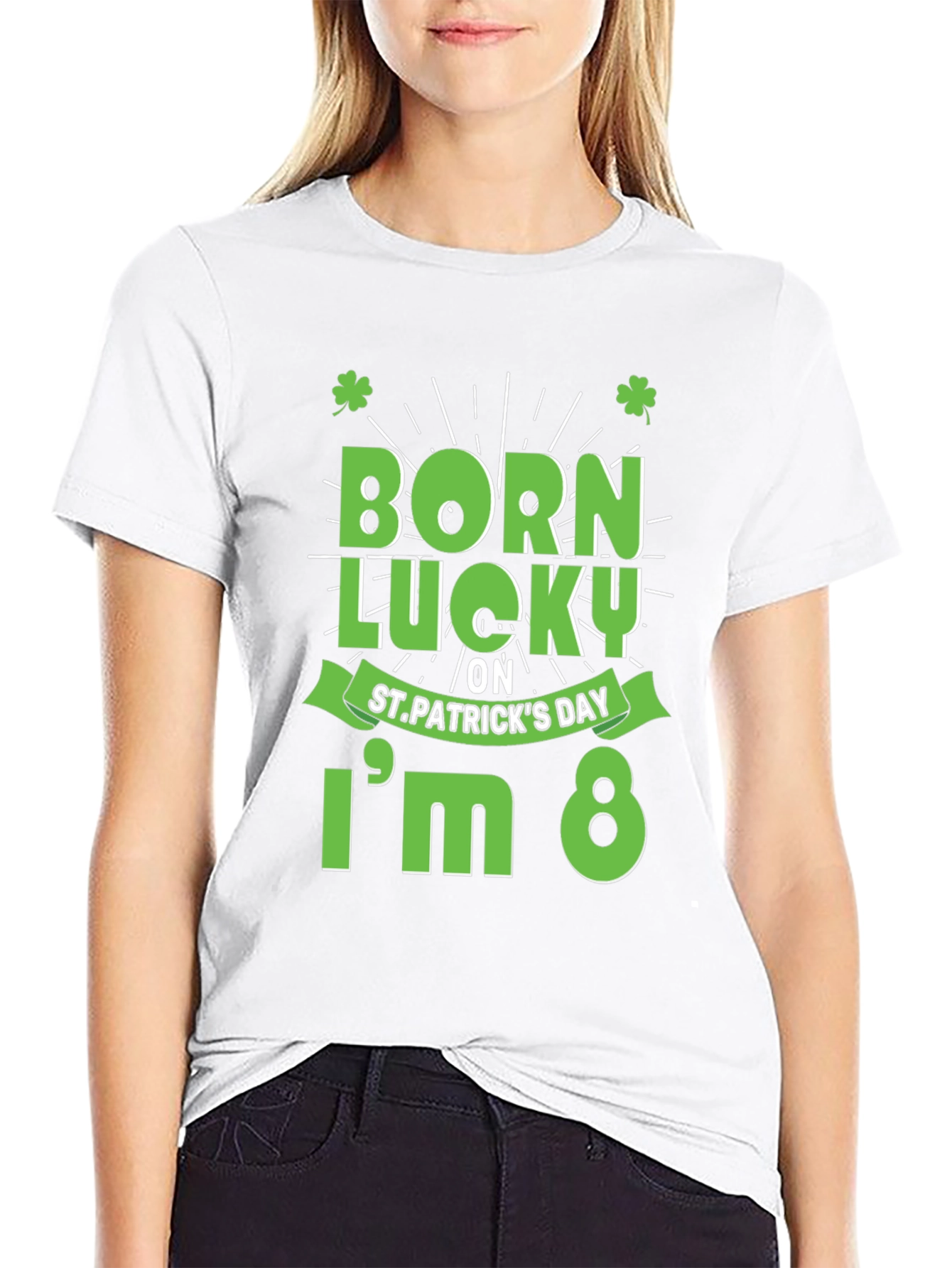 Born Lucky St. Patricks Day T-Shirt
