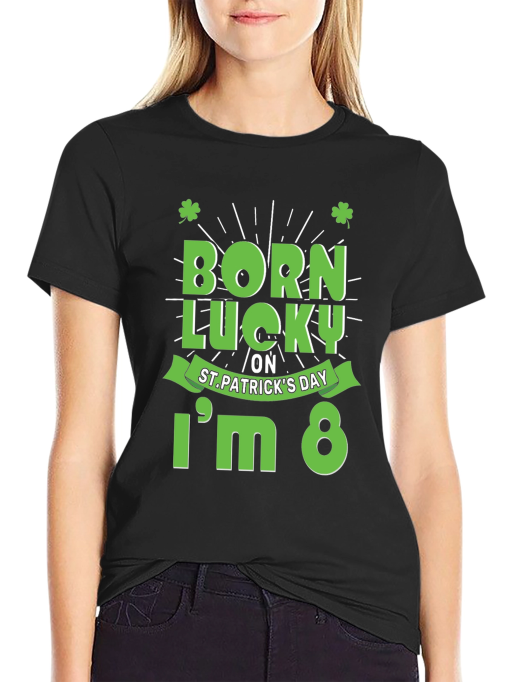 Born Lucky St. Patricks Day T-Shirt