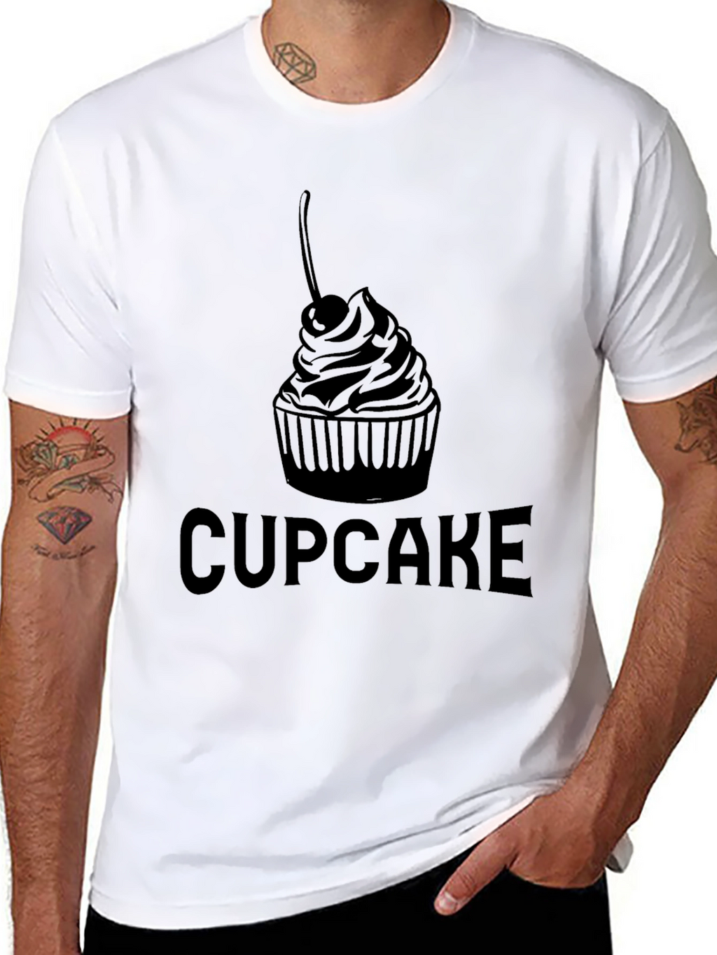 Cupcake Graphic Tee - Unisex Short Sleeve Shirt