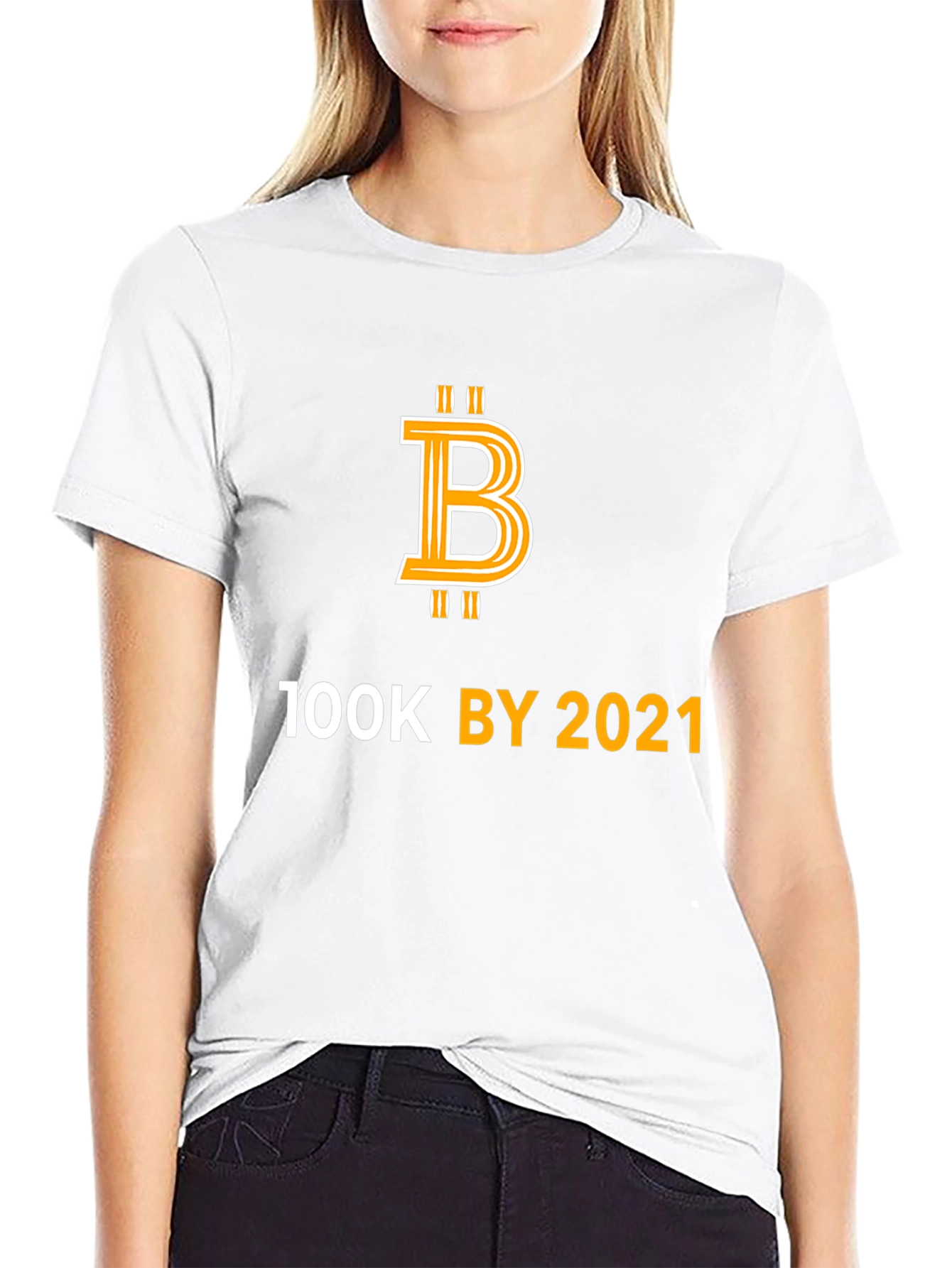 Bitcoin 100K by 2021 T-Shirt