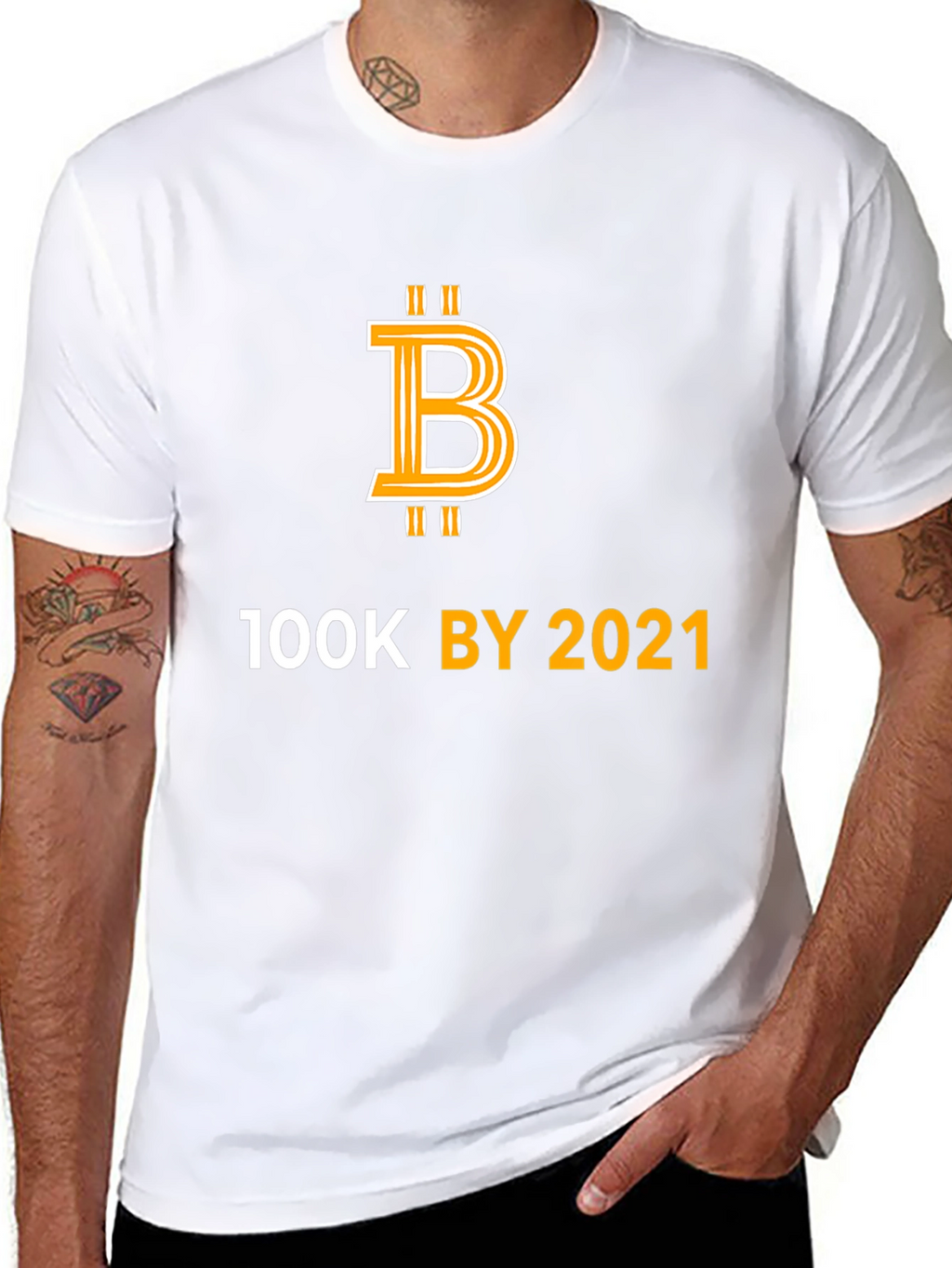 Bitcoin 100K by 2021 T-Shirt