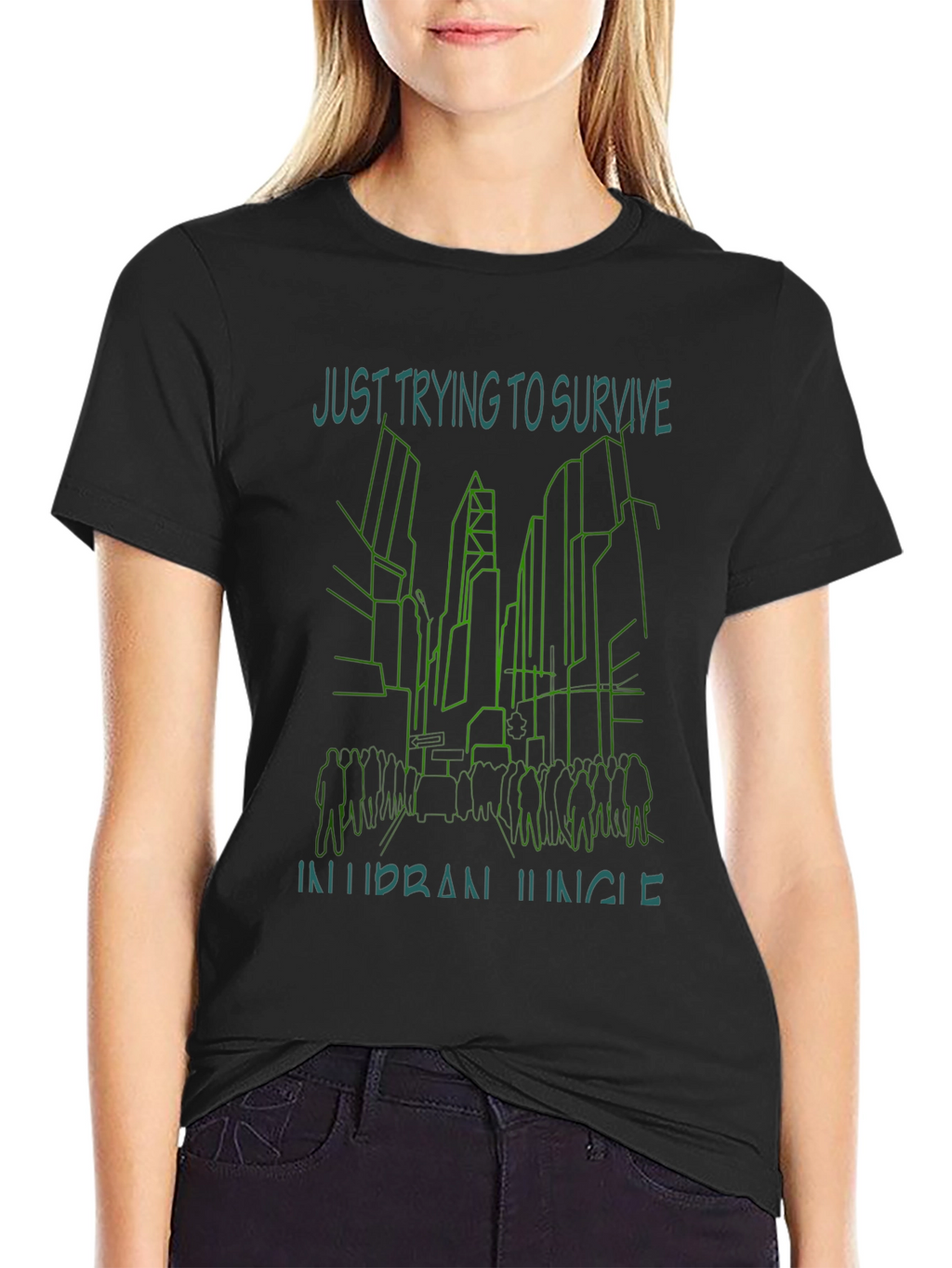 Urban Jungle T-Shirt - Just Trying To Survive