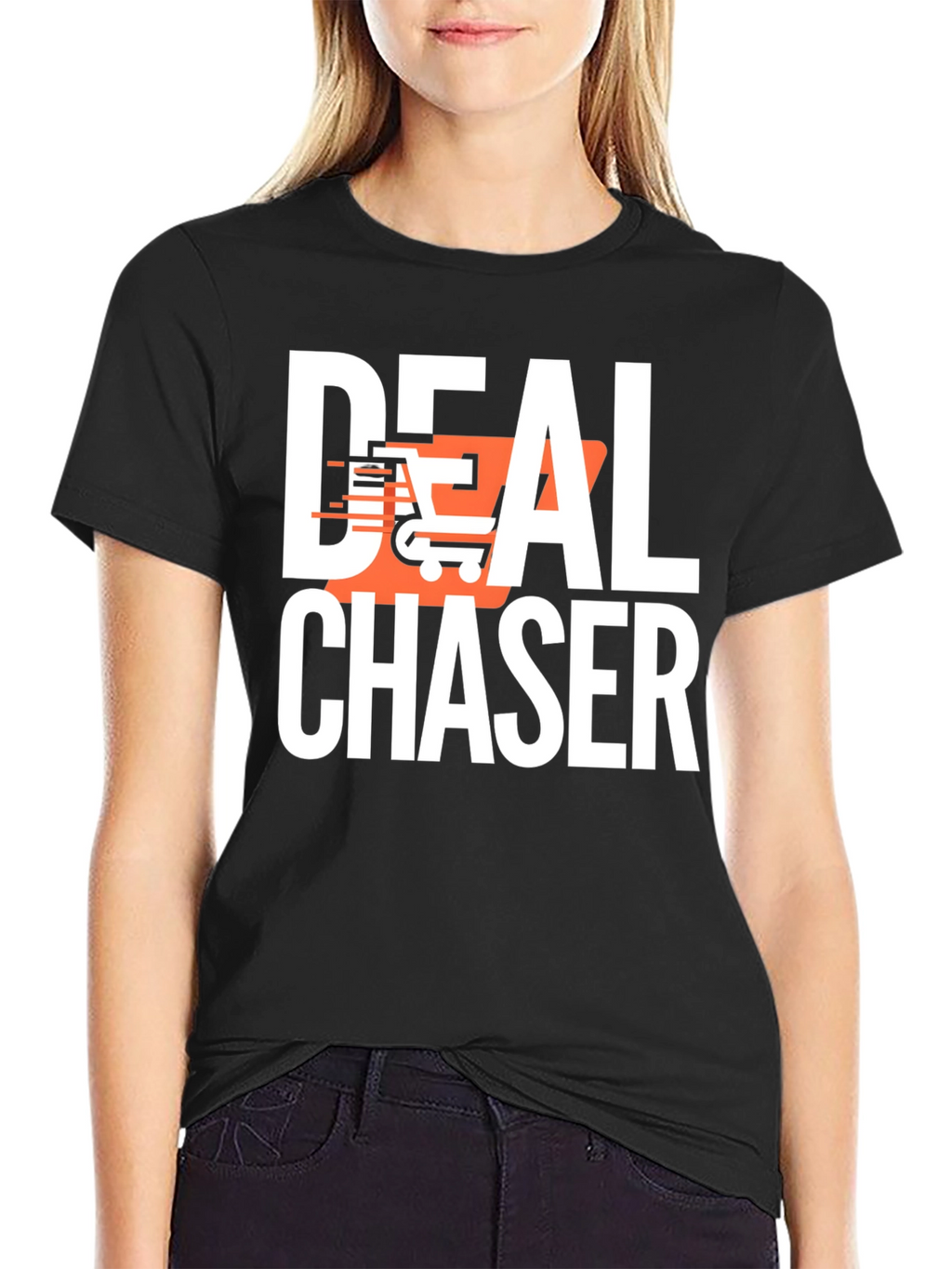 Deal Chaser Graphic T-Shirt - Black