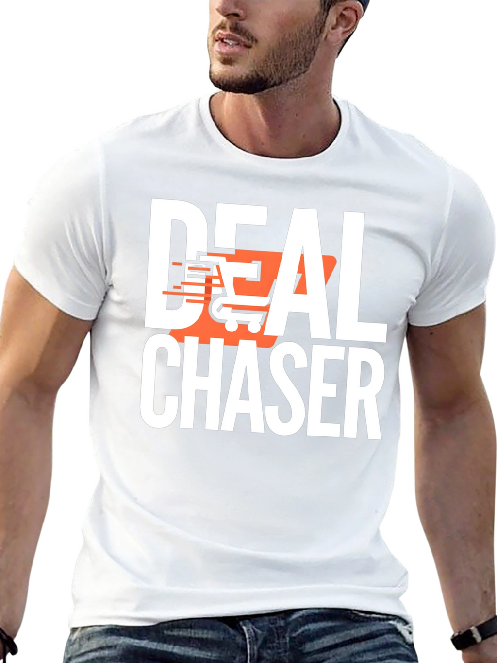 Deal Chaser Graphic T-Shirt - Black